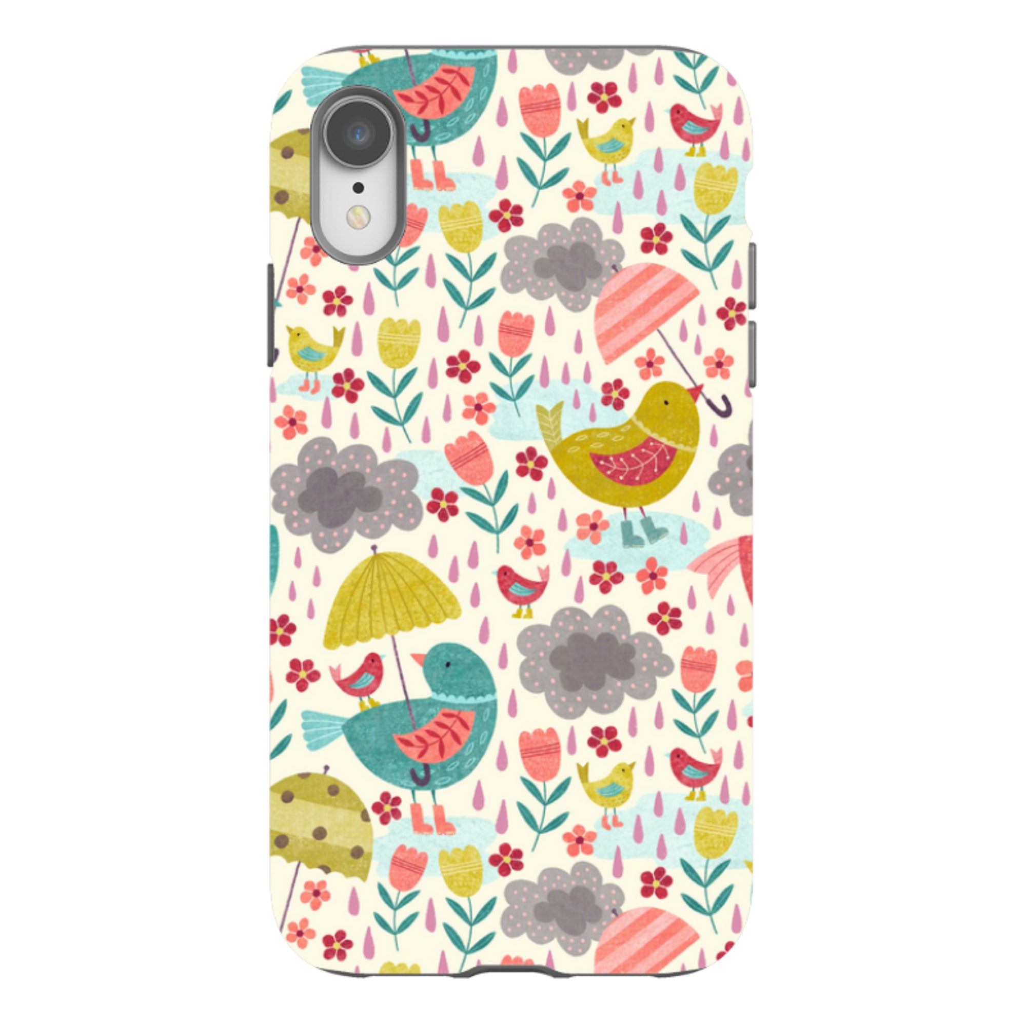iPhone Tough Case - Rain Birds By Suzy Taylor