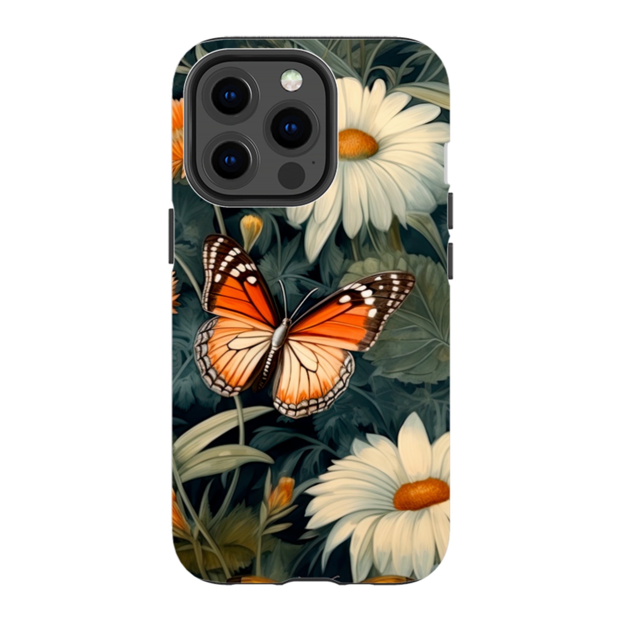 iPhone Case - Butterfly Daisies III