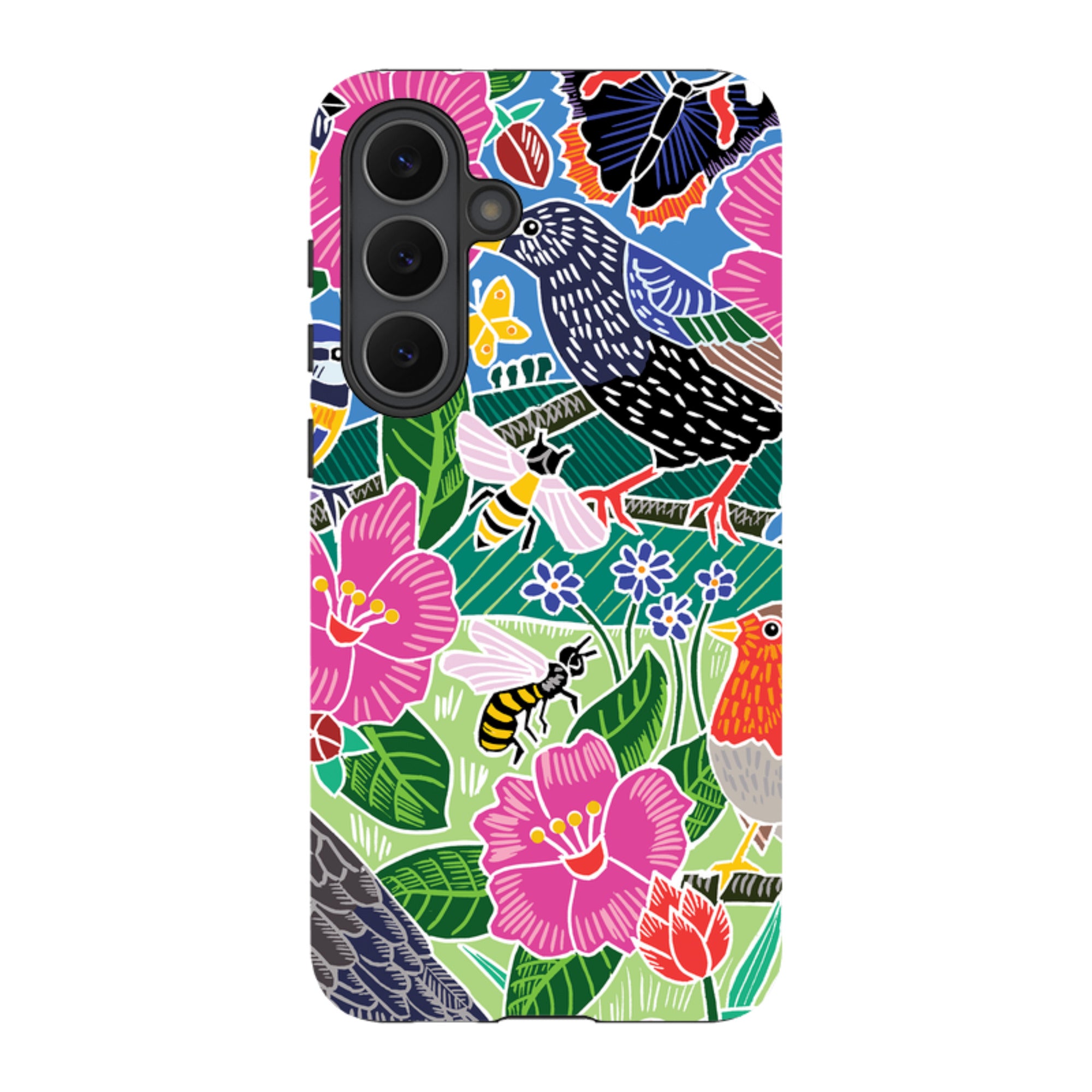 Samsung Tough Case - Garden Bird Jigsaw A By Kate Heiss