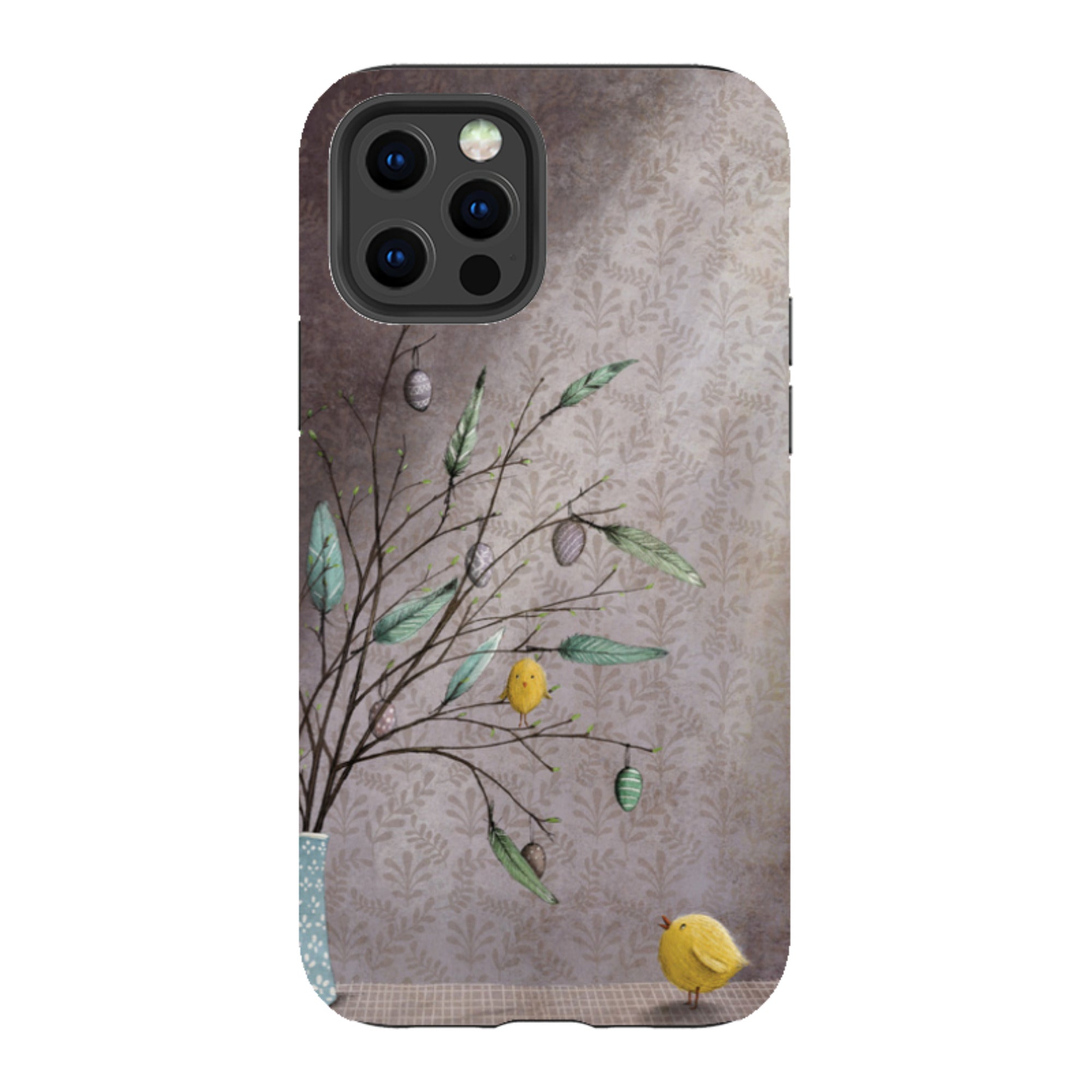 iPhone Tough Case - Bird Bouquet By Maja Lindberg