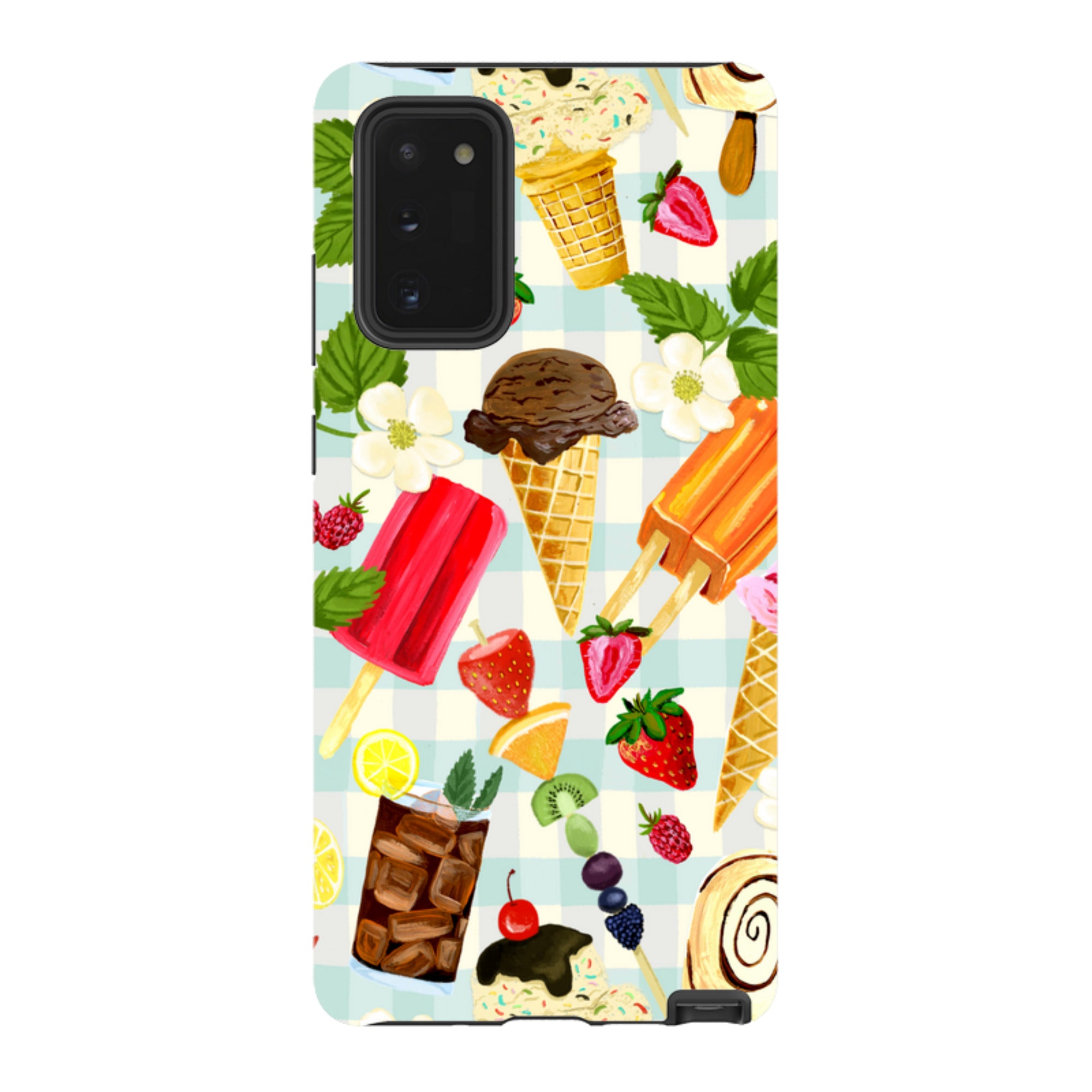 Samsung Tough Case - Ice Floral By Abby Jacobs