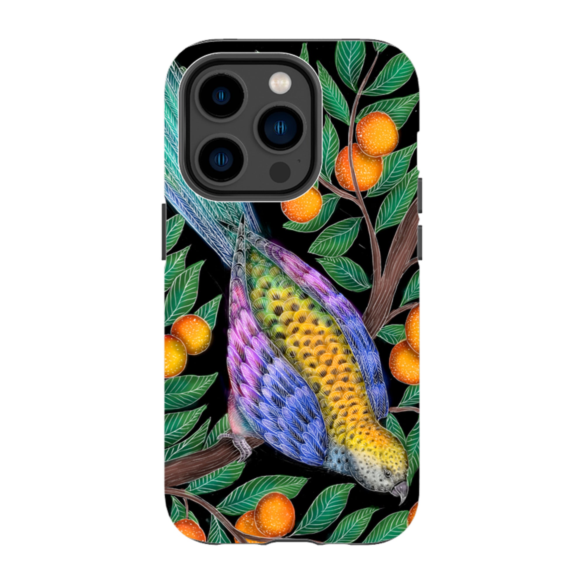 iPhone MagSafe Tough Case -  Parrot By Catherine Rowe