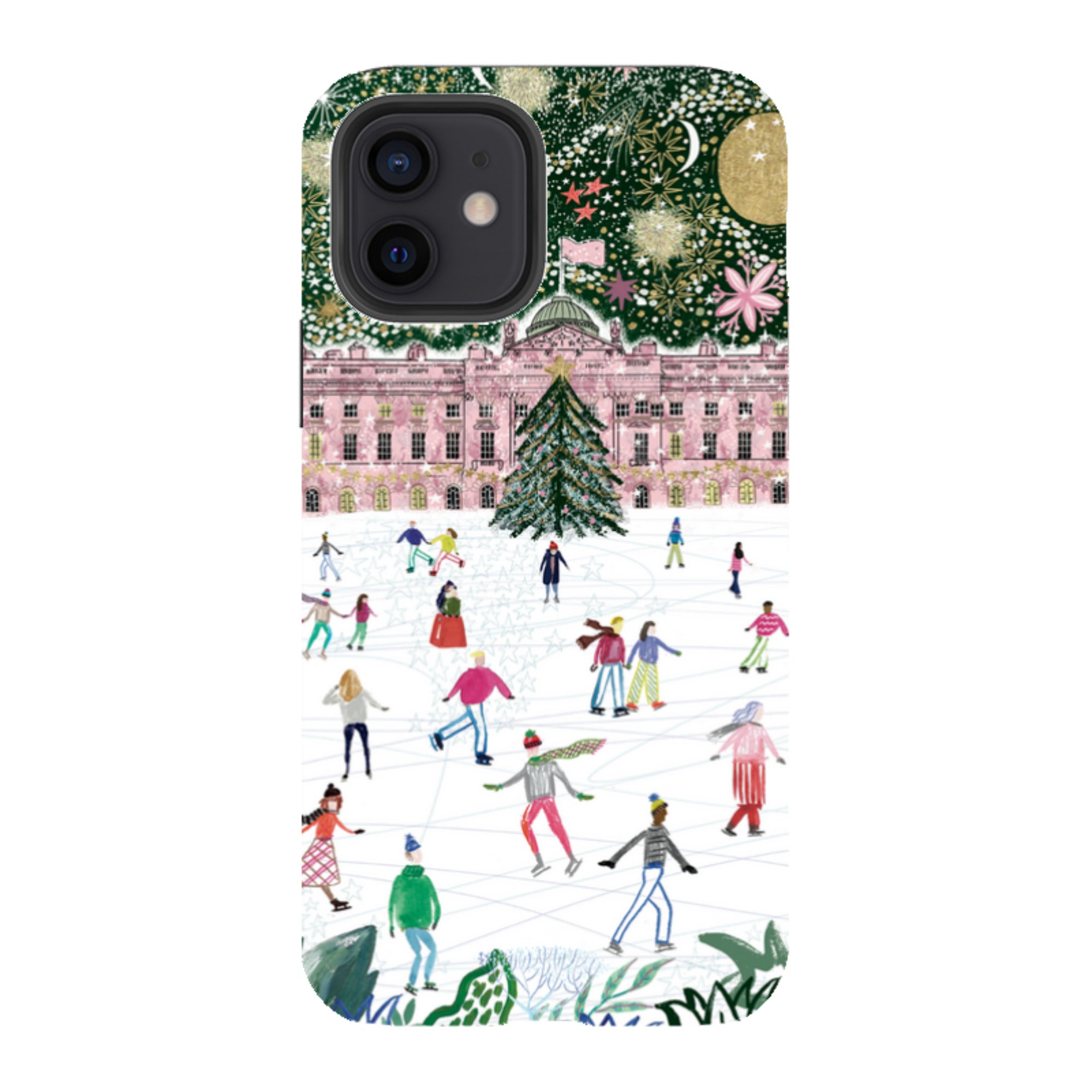 iPhone Tough Case - Skating At Somerset House By Emma Frances Grant