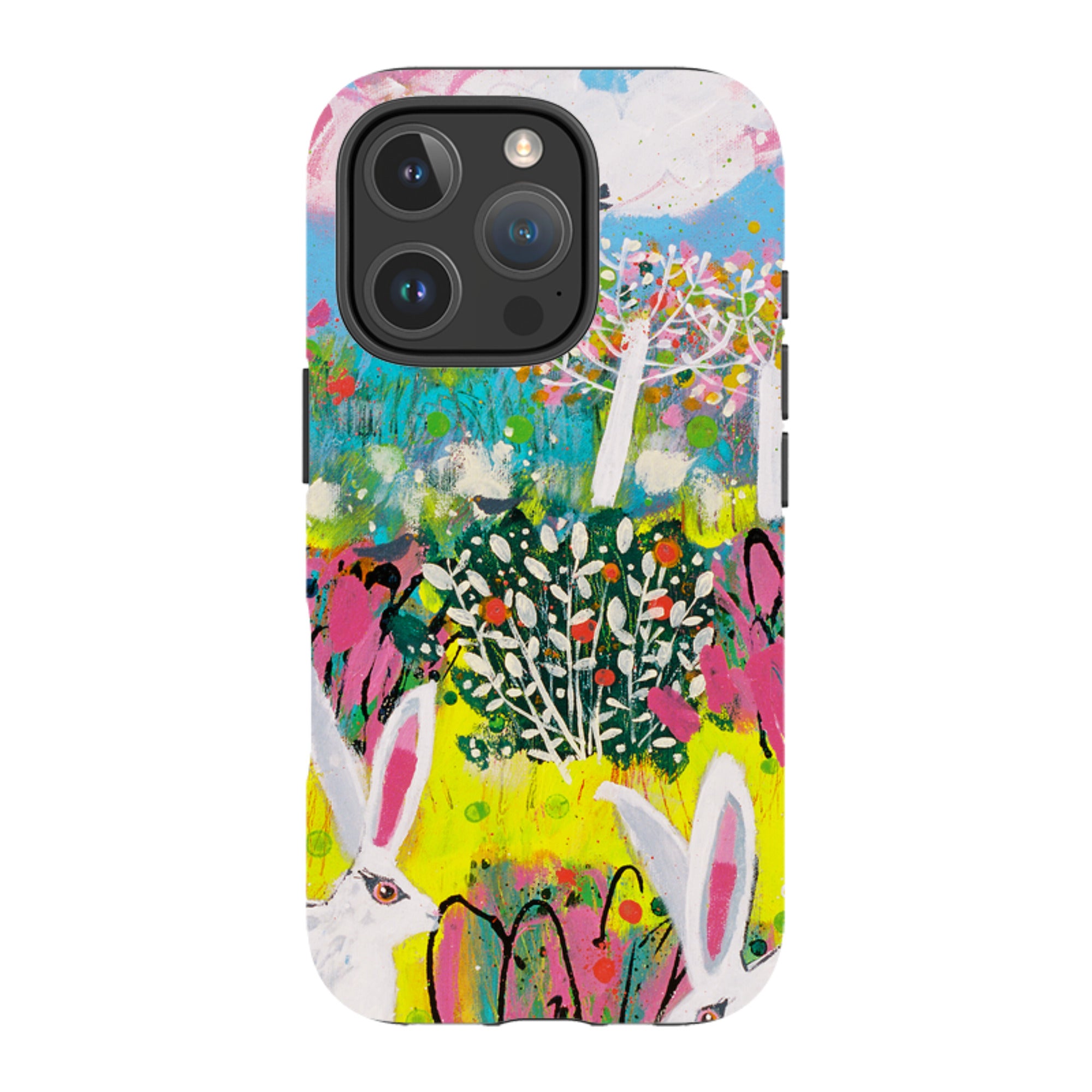 iPhone Tough Case - Bunnies By Claire West