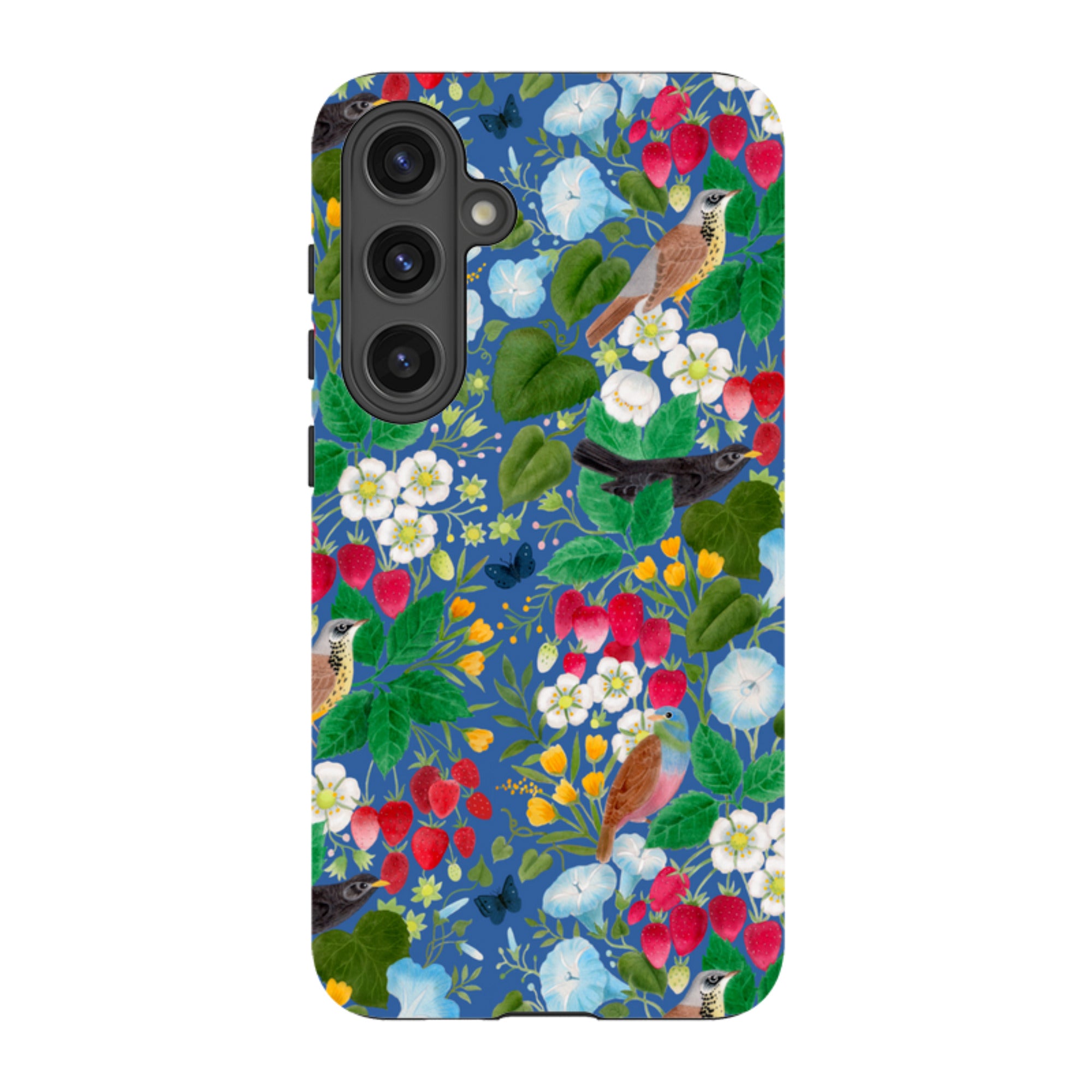 Samsung Tough  Case - Strawberry Thief By Bex Parkin