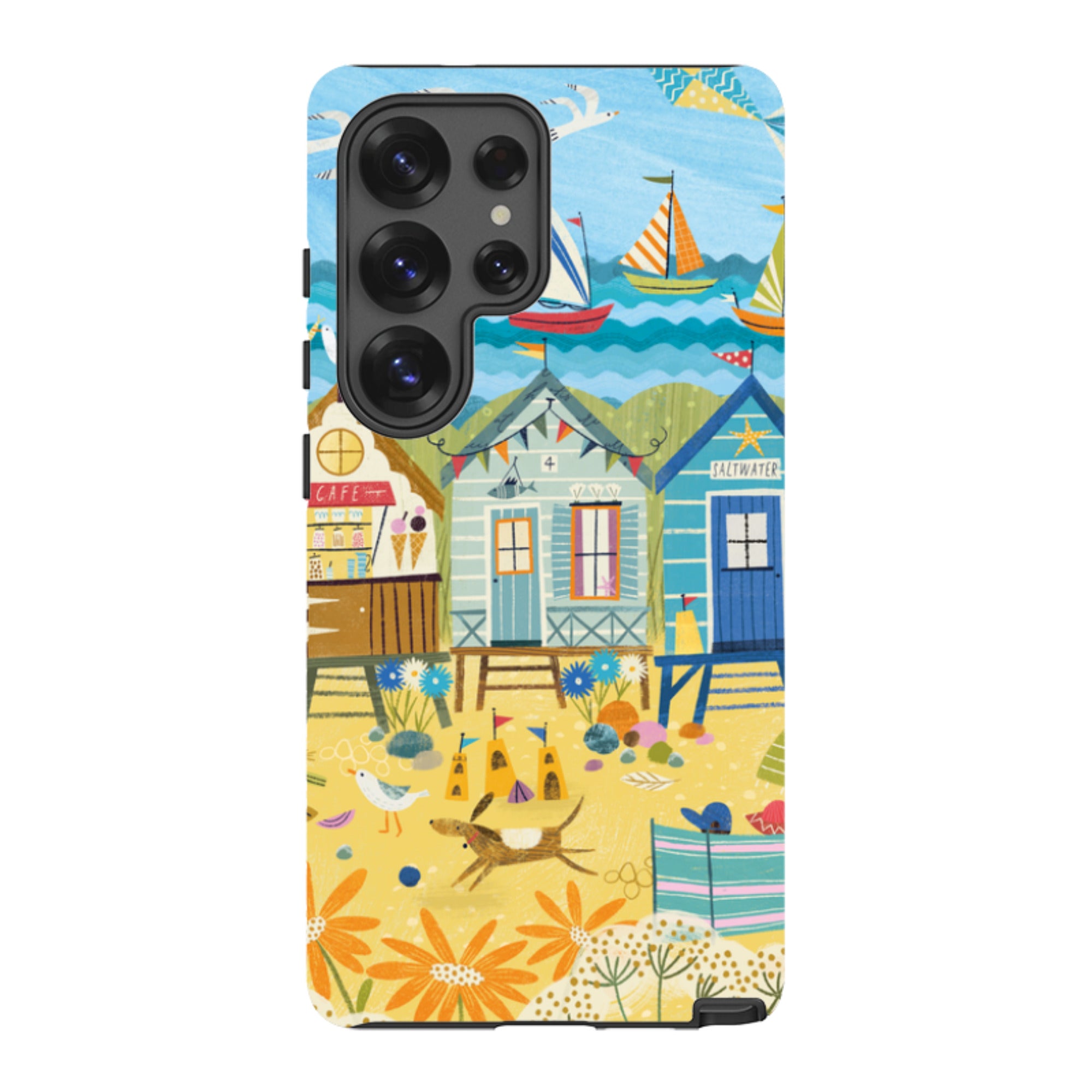 Samsung Tough  Case - Beachy Days 1 By Ali Brookes
