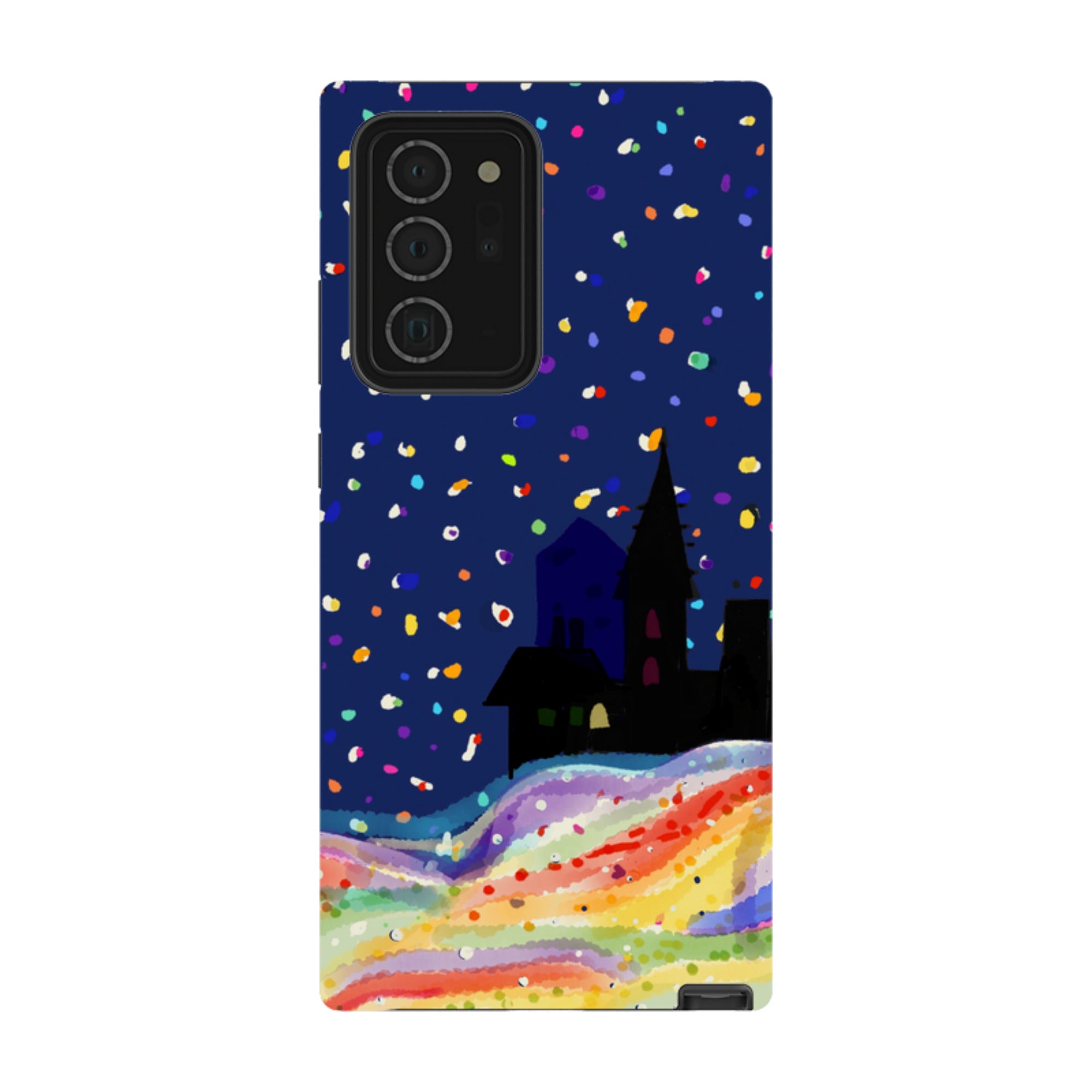 Samsung Tough Case - Rainbow Snow By Sarah Campbell