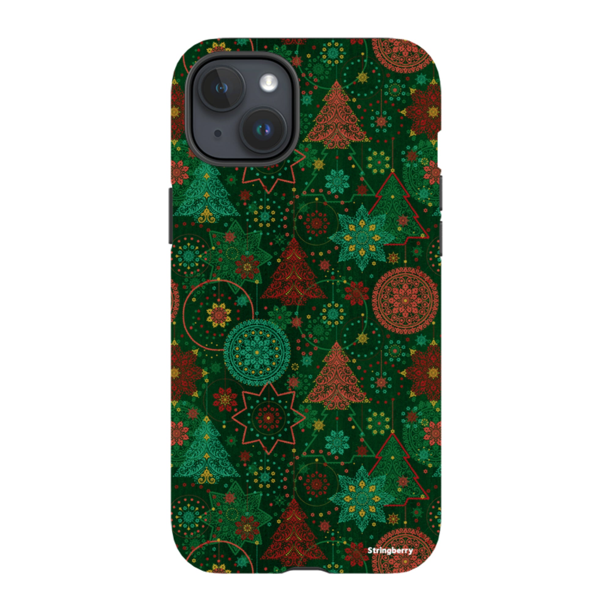 iPhone Tough Case - Christmas Forest By Natalie Pedetti Prack