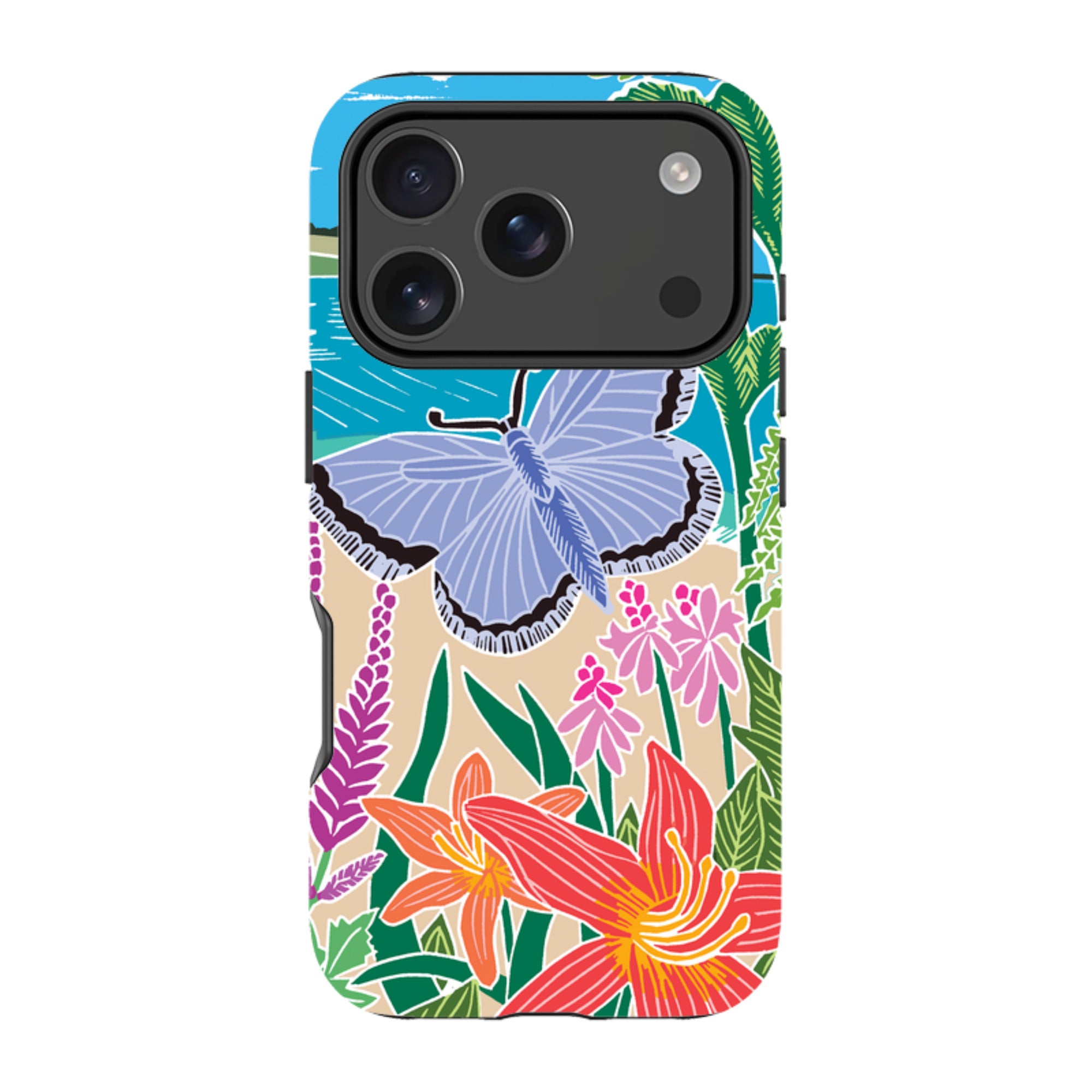 iPhone Tough Case - Trebah Garden By Kate Heiss