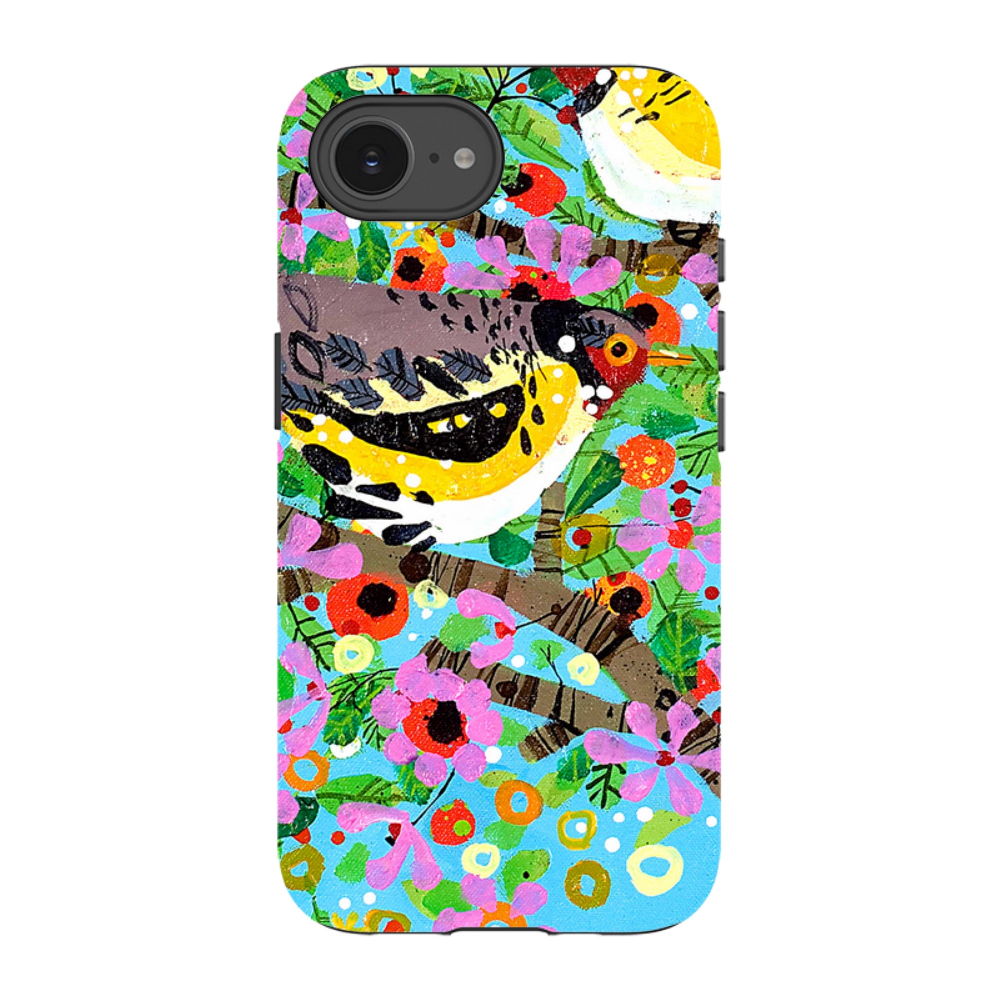 iPhone Tough Case - Finches By Claire West