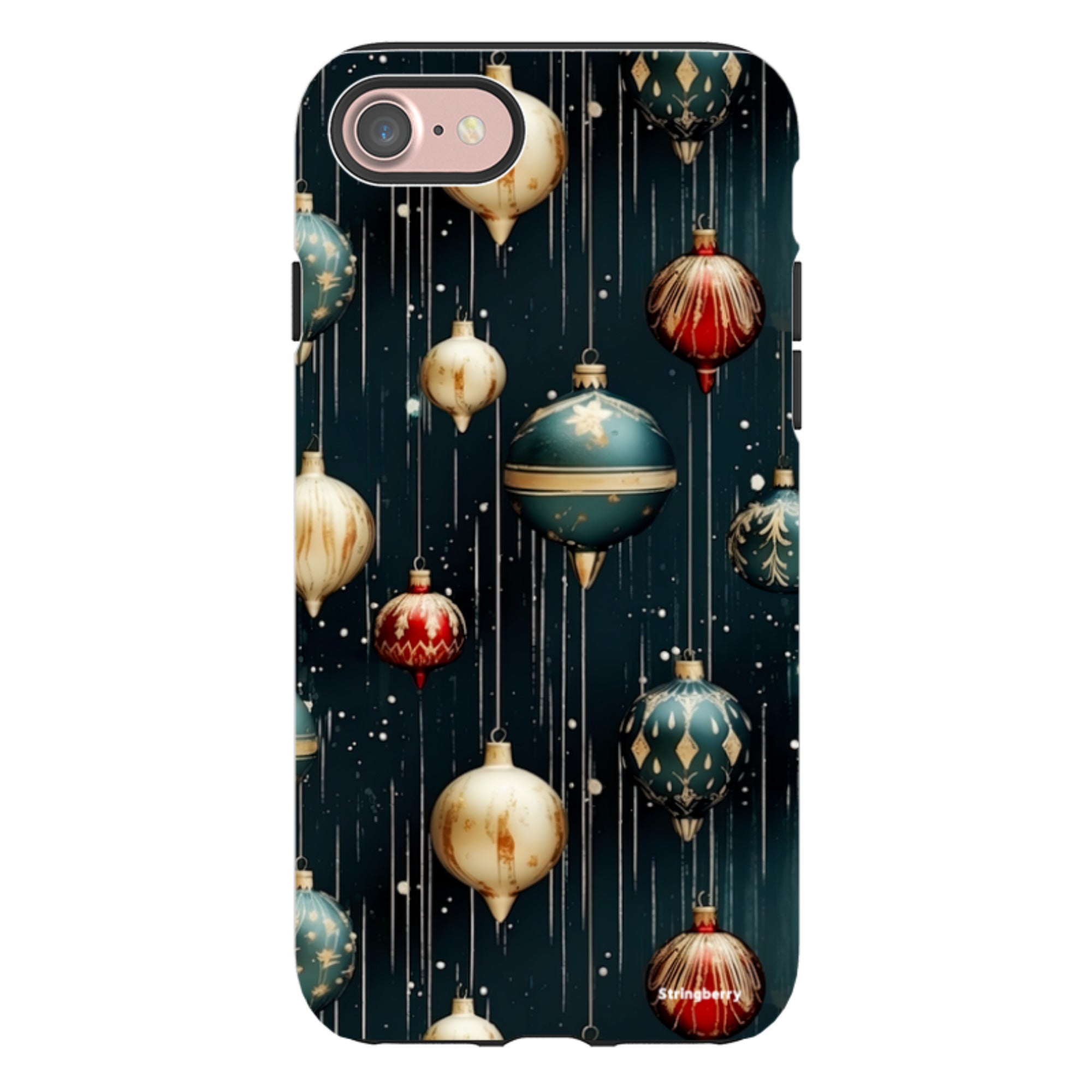 iPhone Tough Case - Christmas Baubles