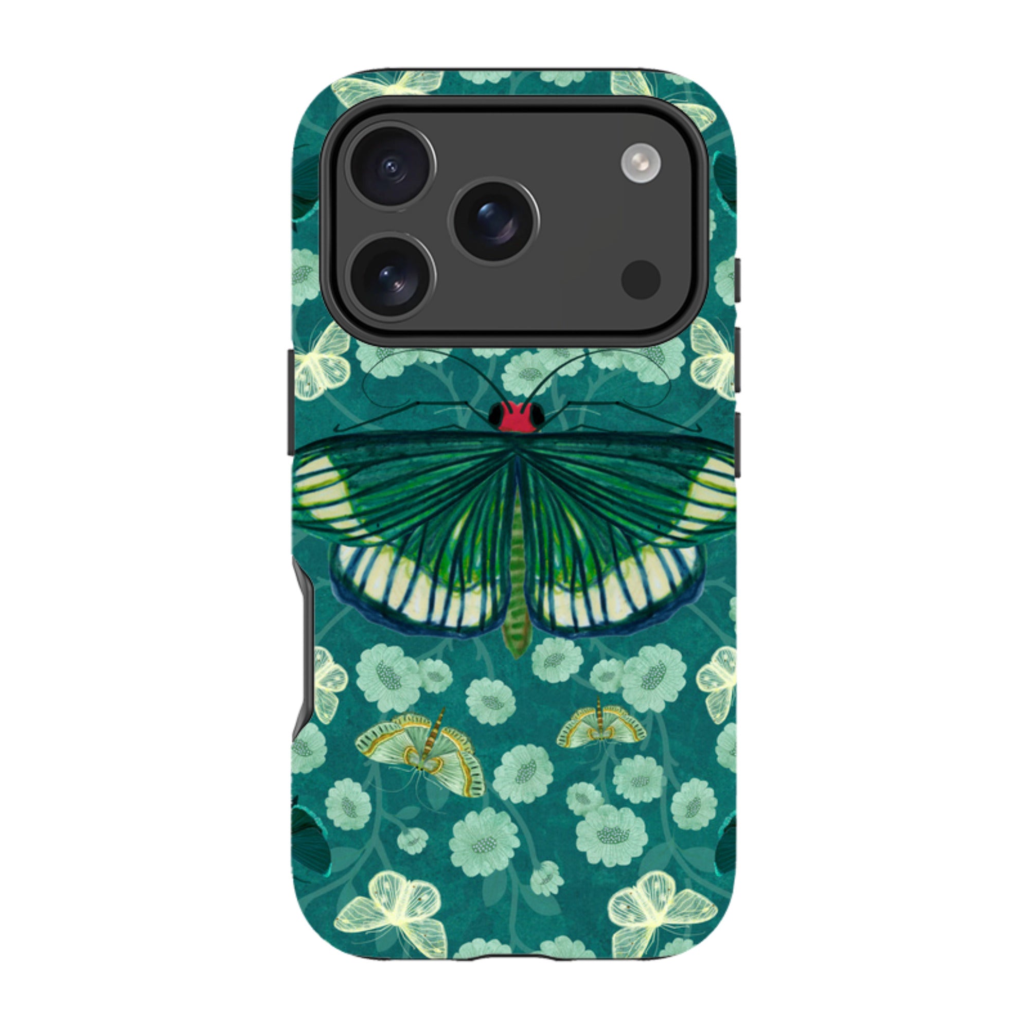 iPhone Tough Case - Big Moth 2 By Katherine Quinn