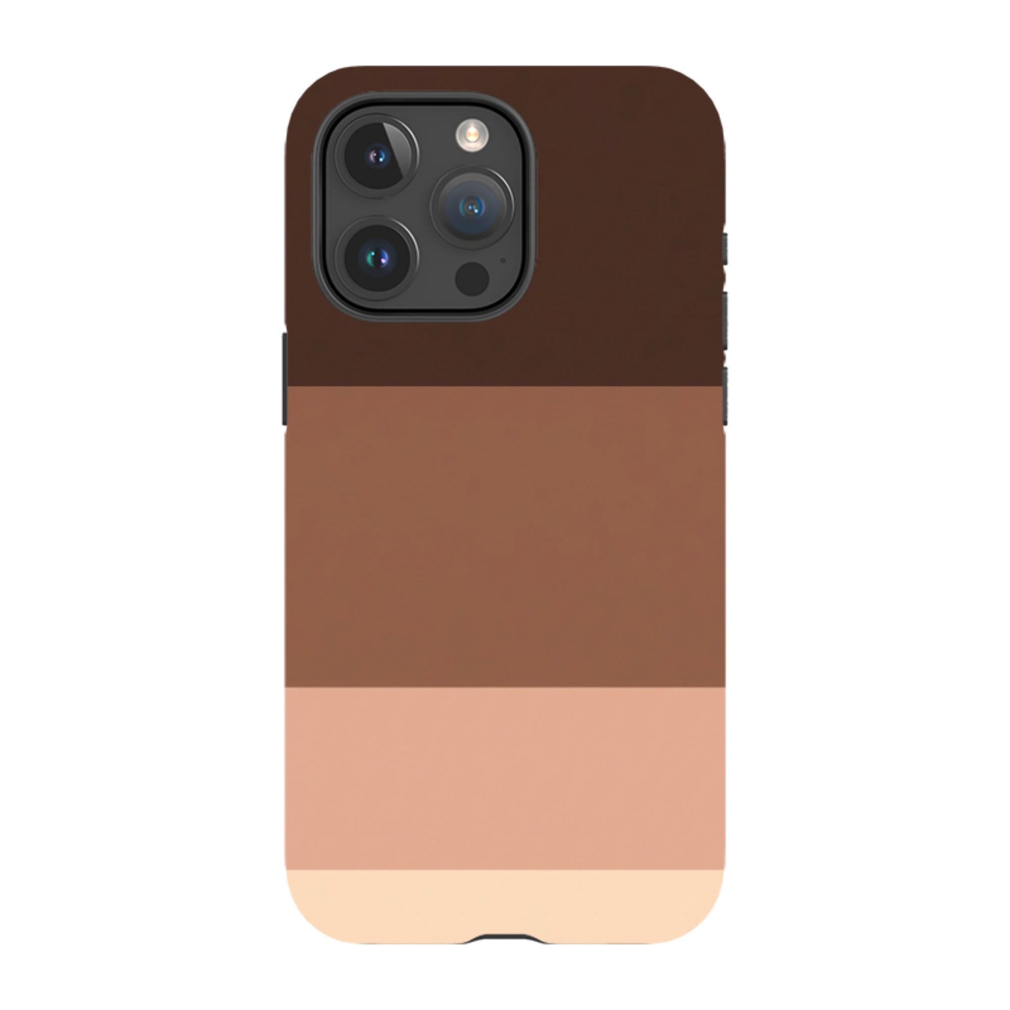 iPhone Tough Case - Brown Gradient