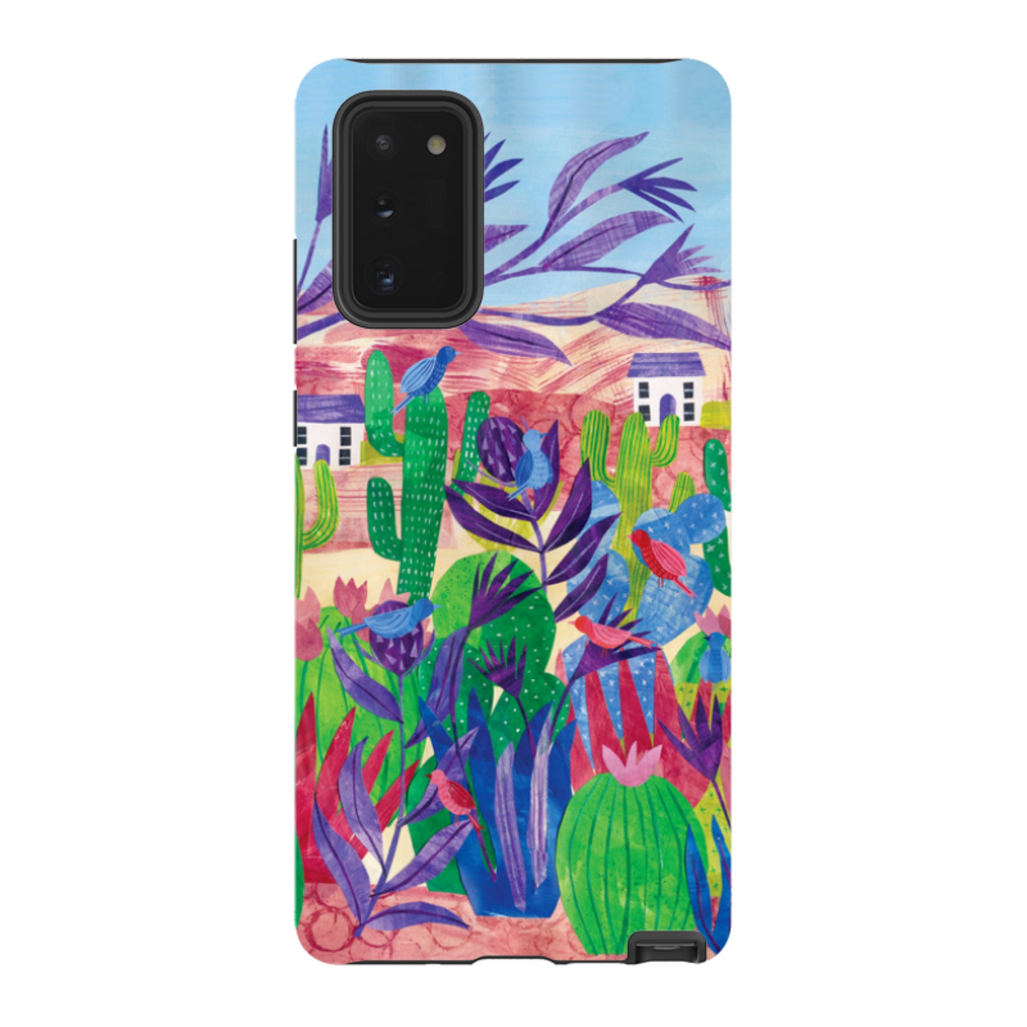 Samsung Tough Case - Desert Cactus By Tracey English