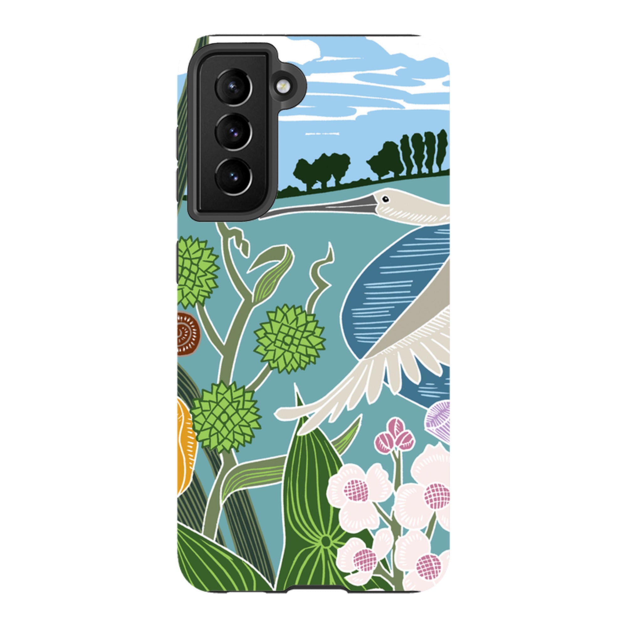 Samsung Tough Case - Spoonbill By Kate Heiss