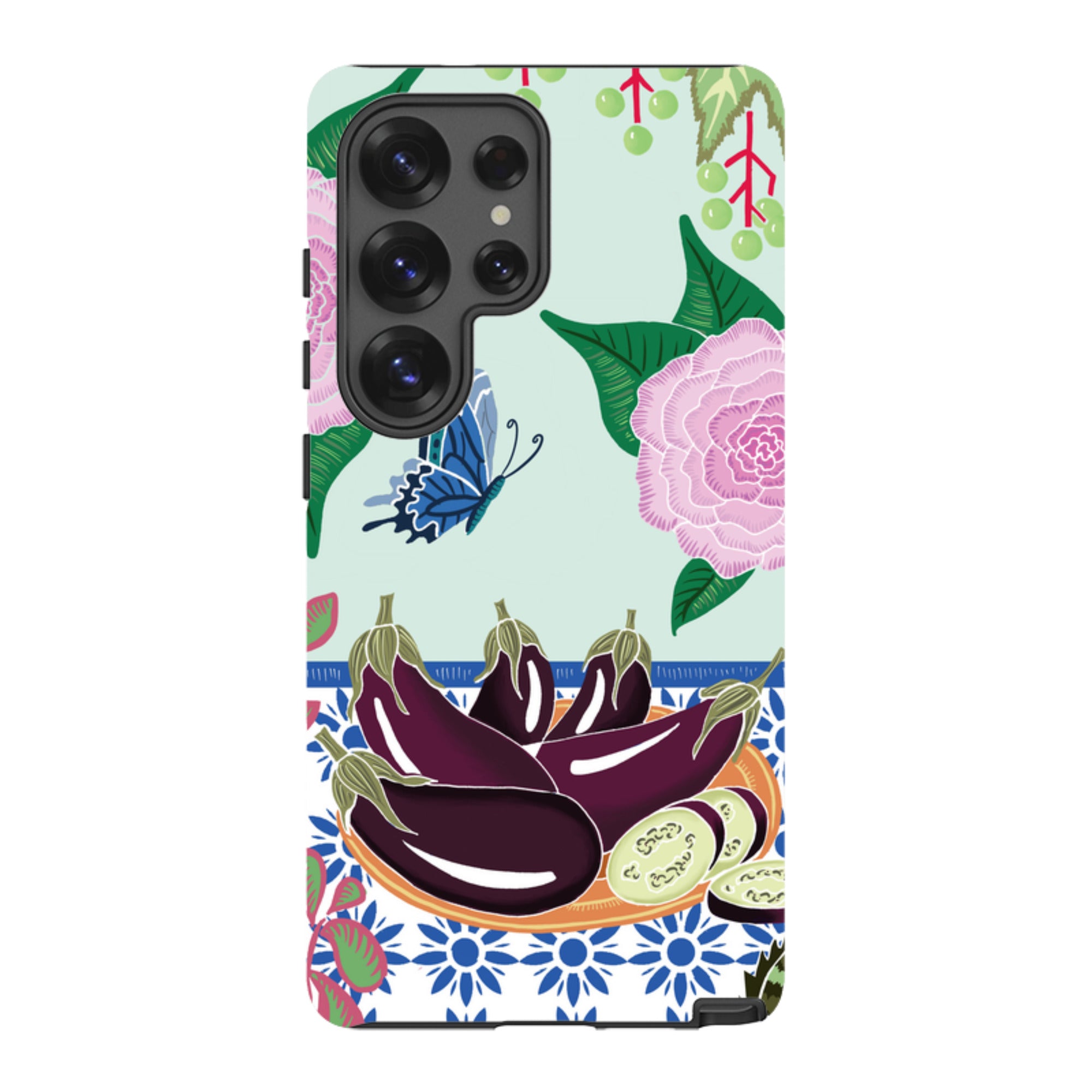 Samsung Tough Case - Aubergines By Kate Heiss