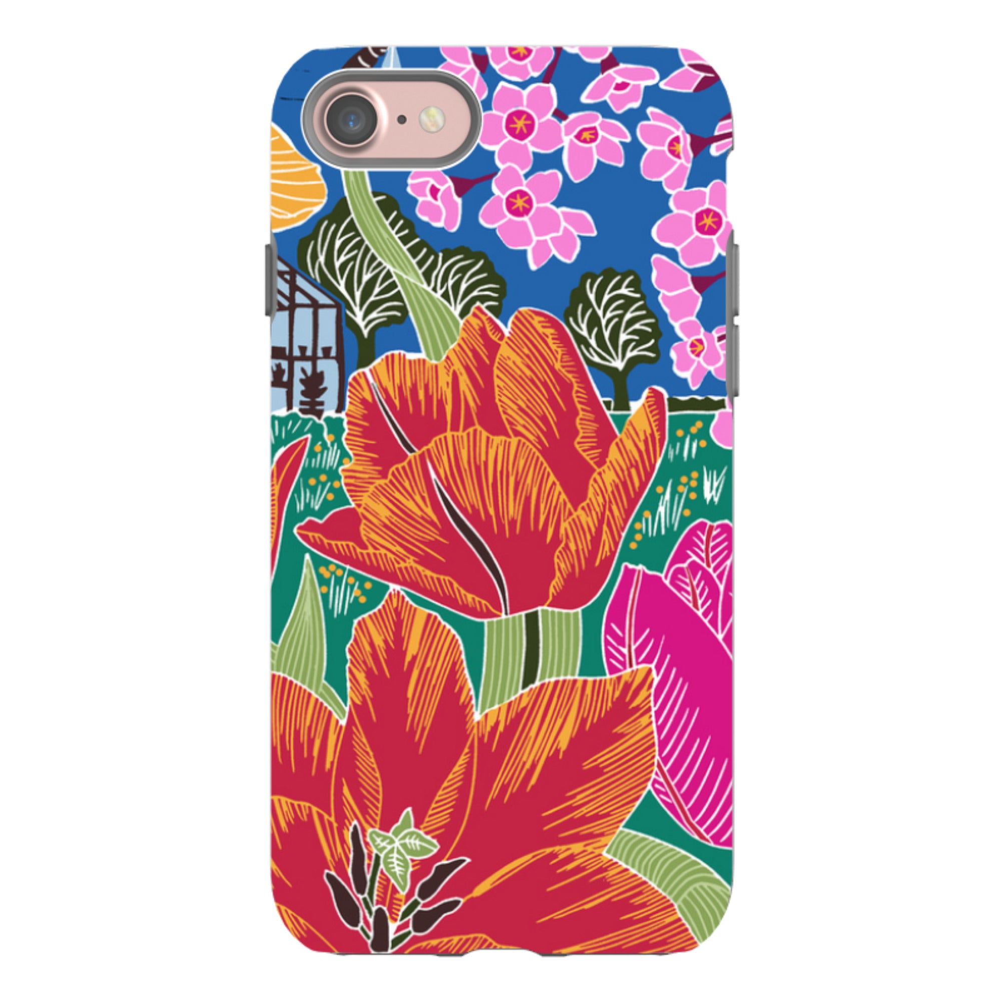 iPhone Tough Case - Tulip By Kate Heiss