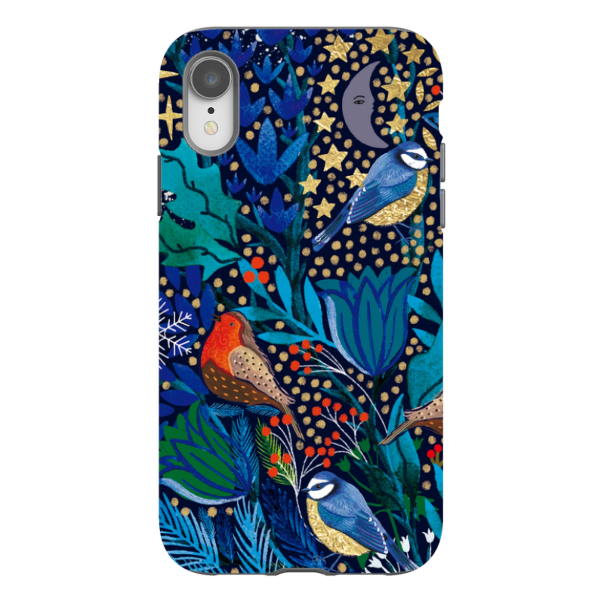 iPhone Tough Case - Xmas Robin I By Emma Frances Grant