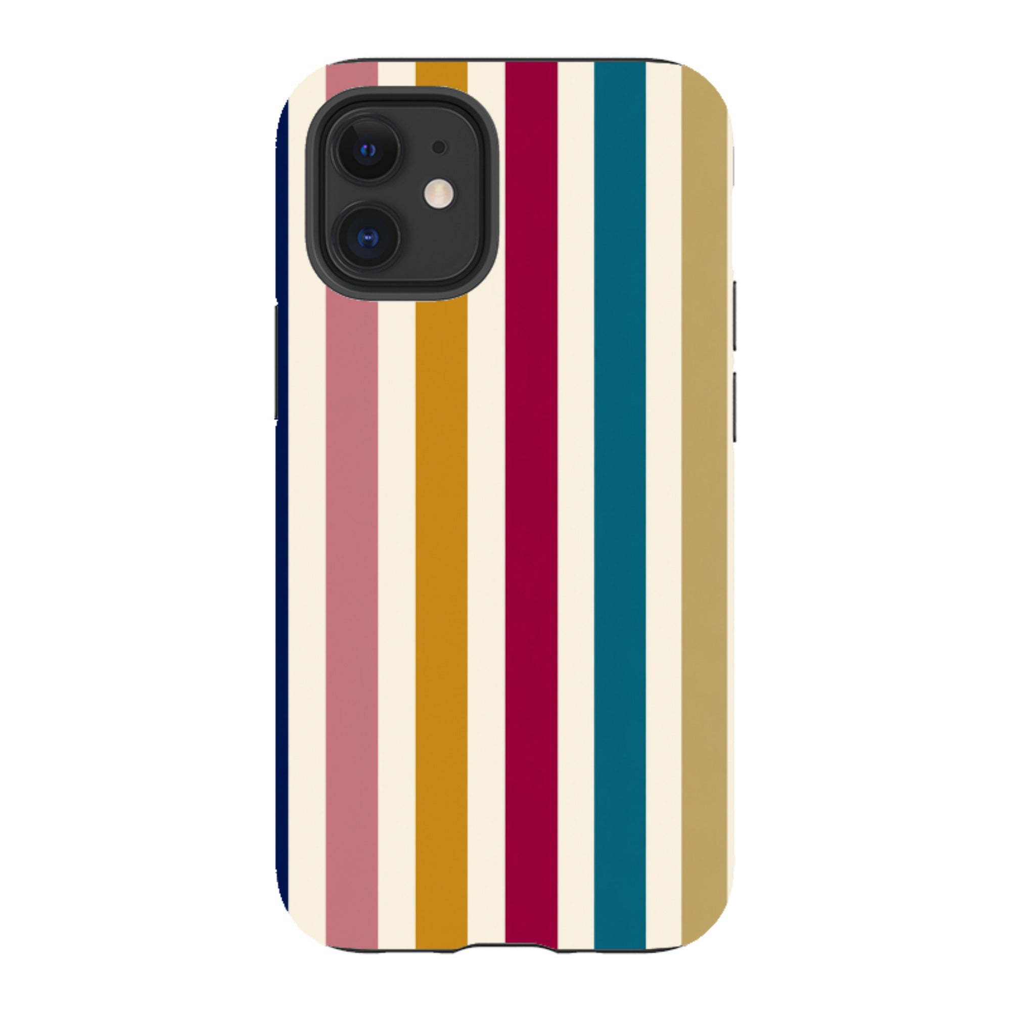 iPhone Tough Case - Mustard Gold Stripe