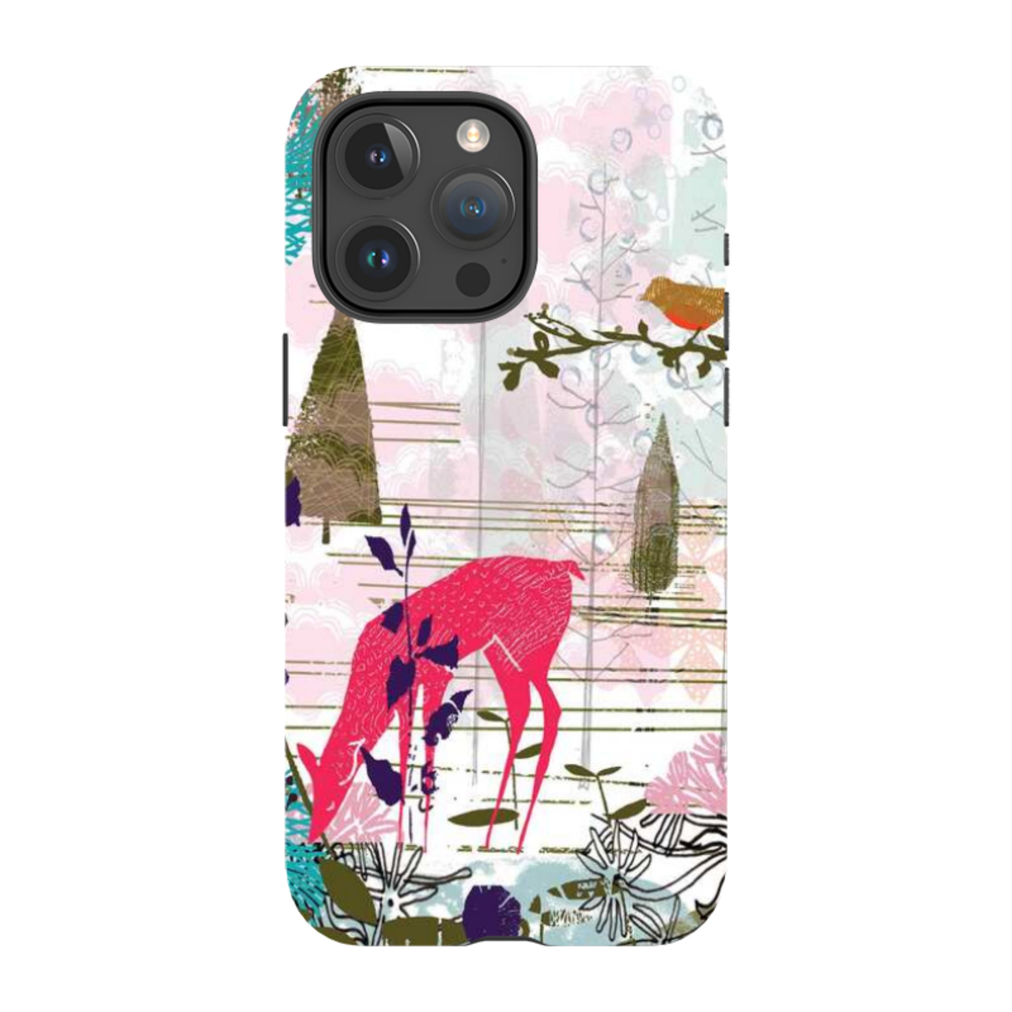 iPhone MagSafe Tough Case -  Forest Tale Robin Song By Tiffany Lynch