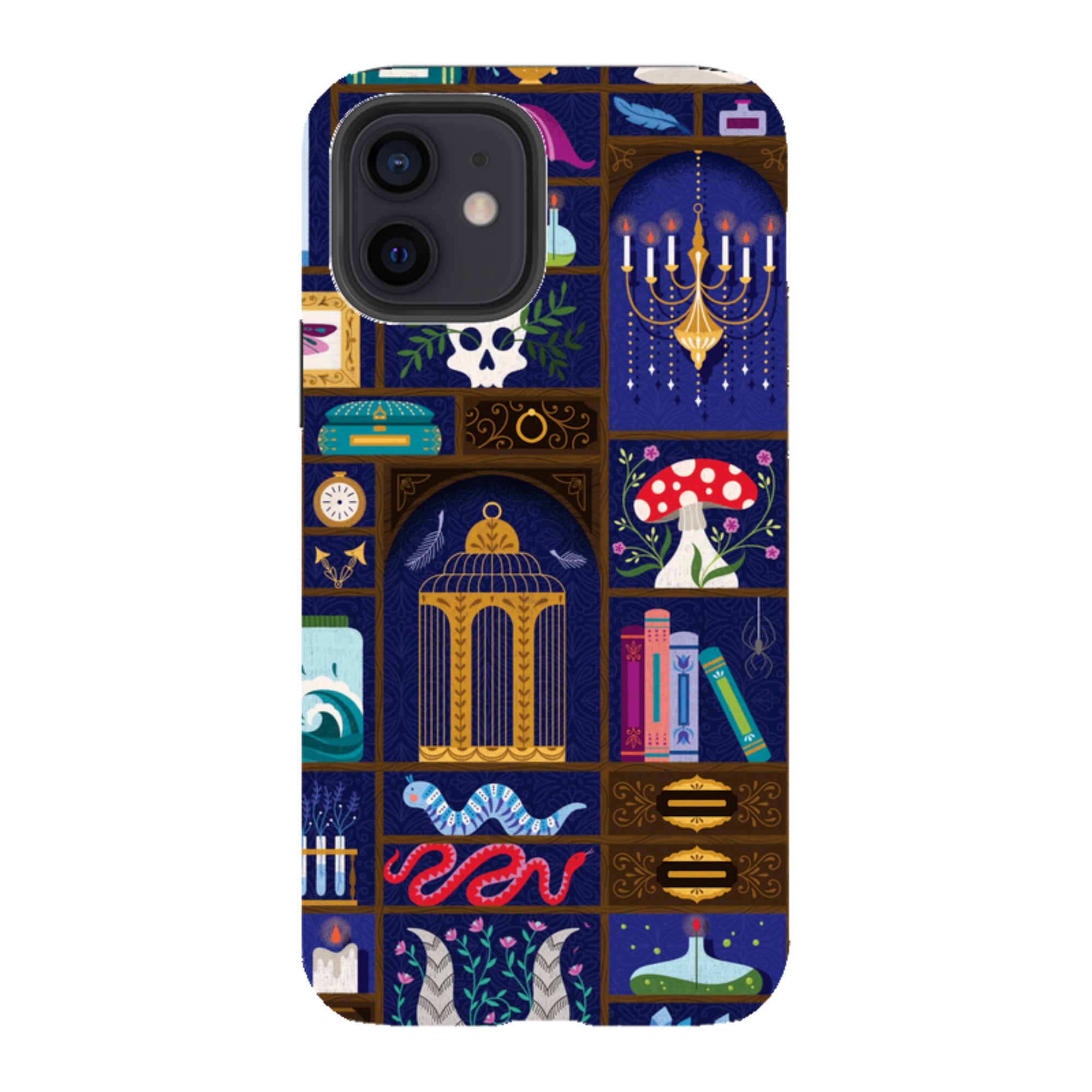 iPhone Tough Case - Cabinet Of Curiosities By Jenny Zemanek