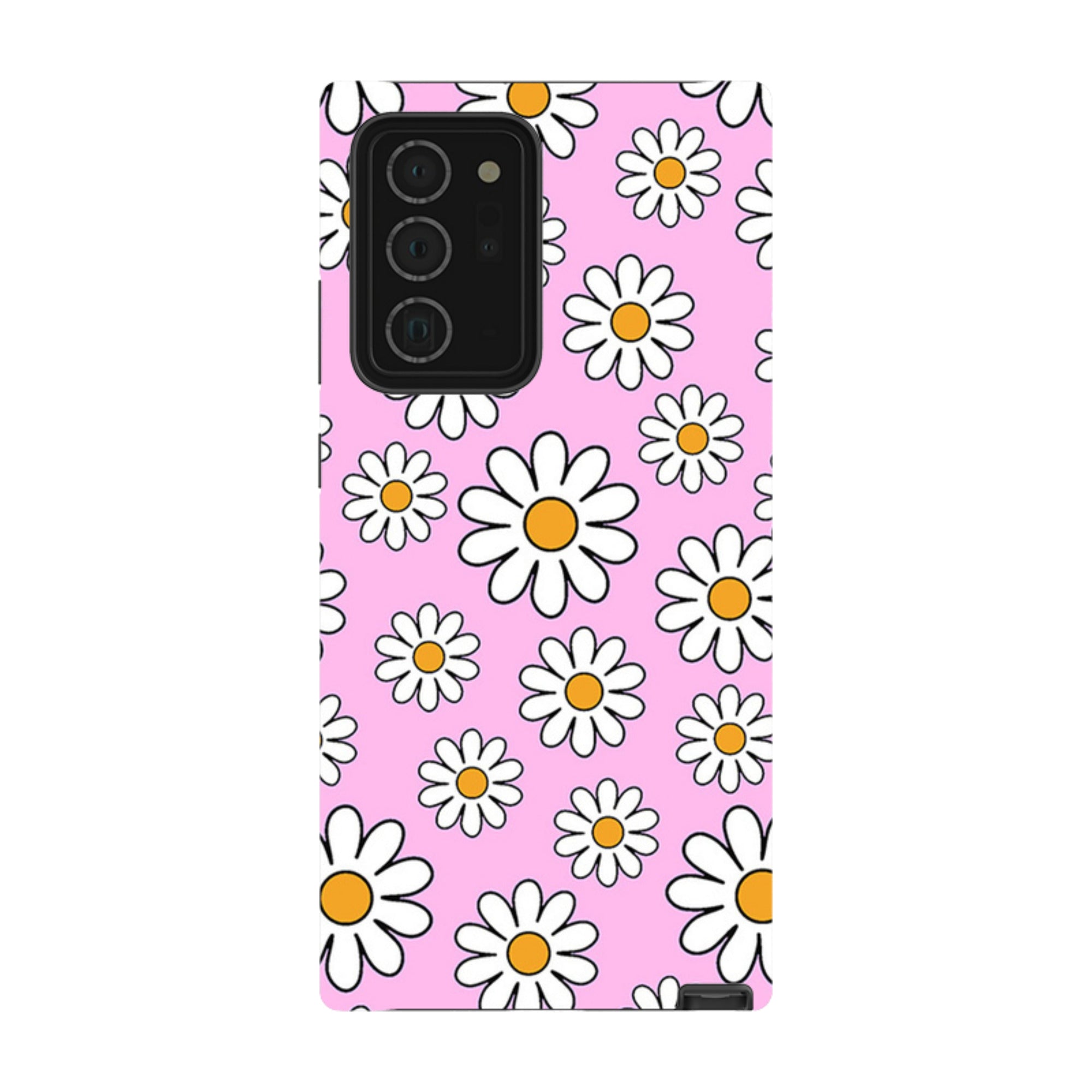 Samsung Tough Case - Pink Daises