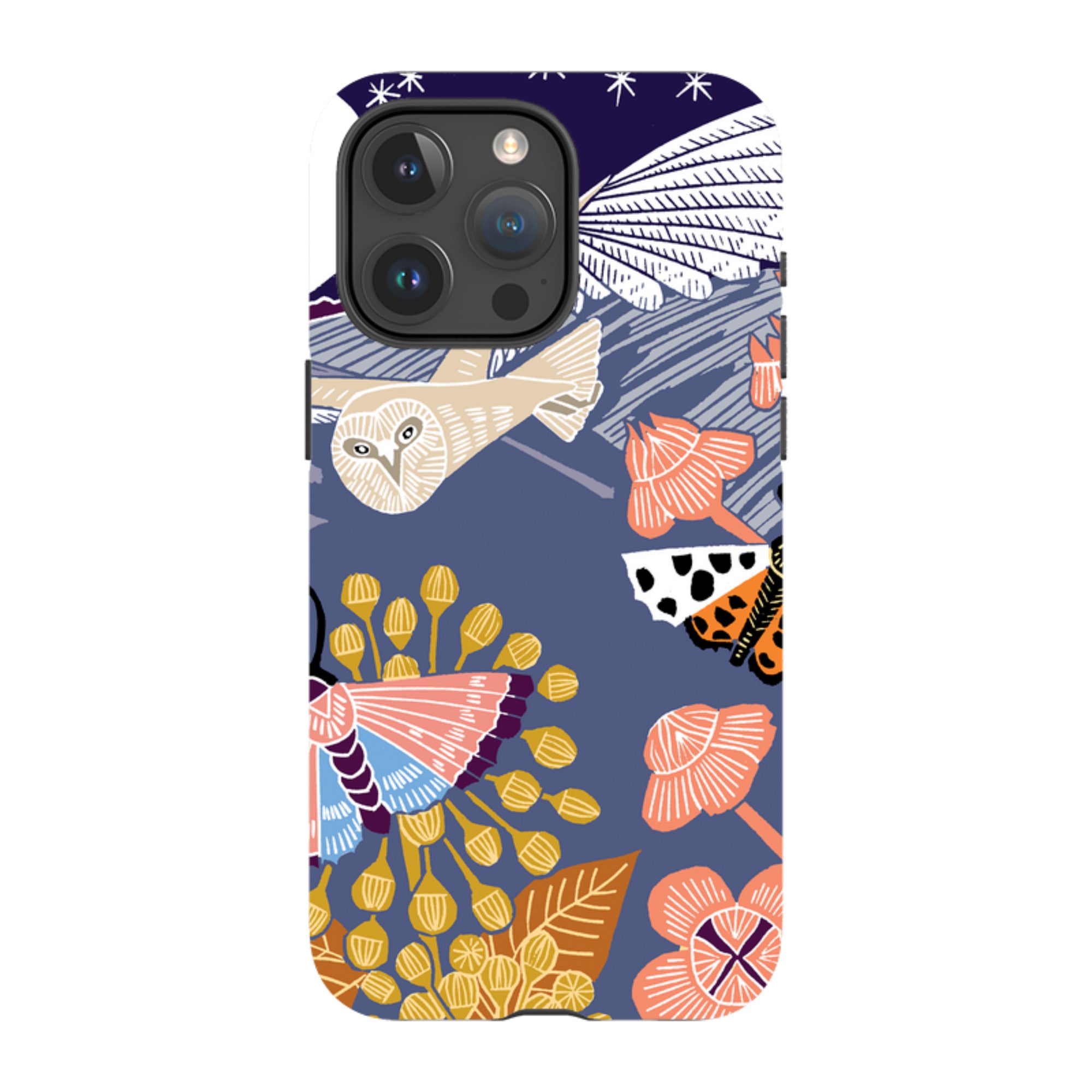 iPhone Tough Case - Evening Barn Owl By Kate Heiss