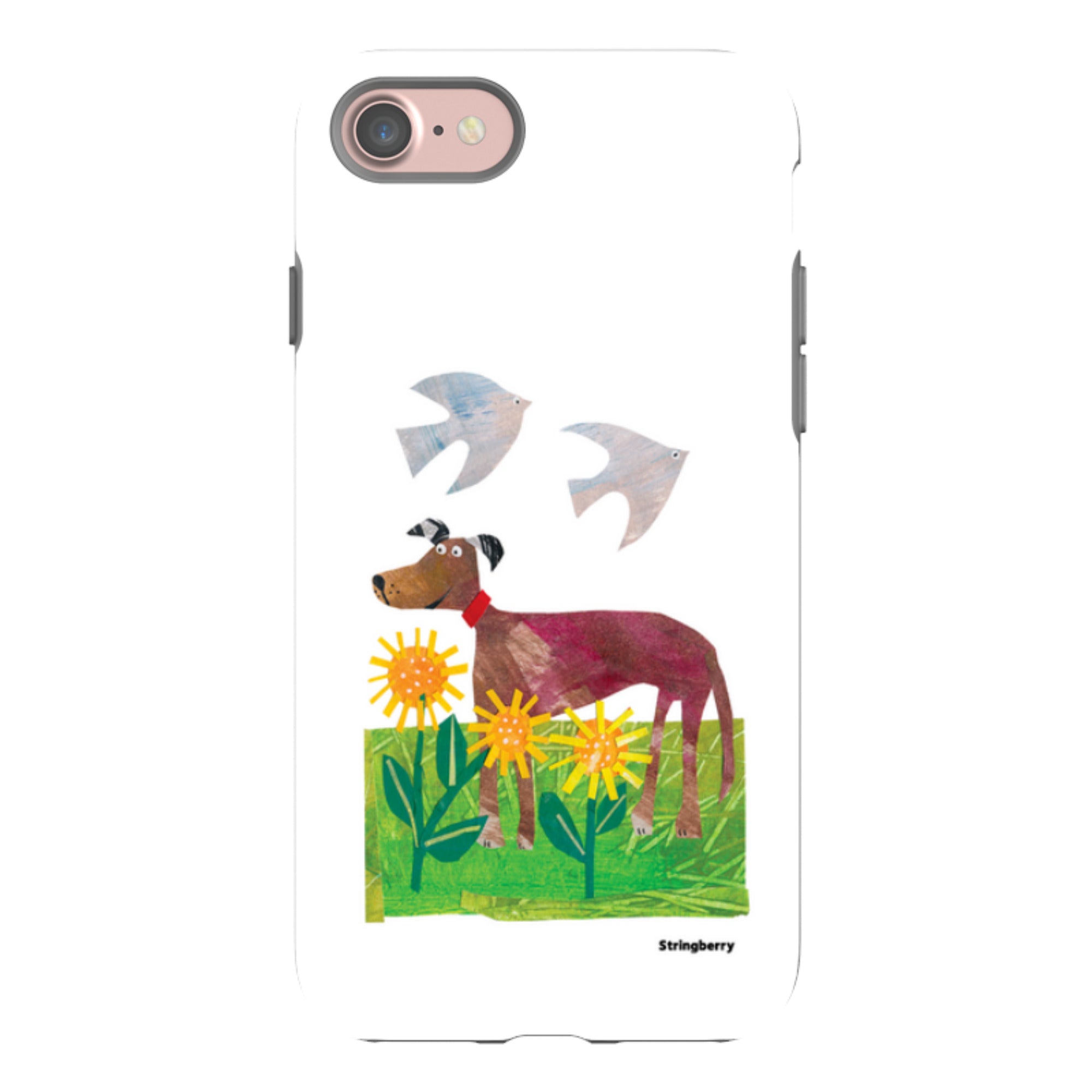 iPhone Tough Case - Days Of Dogs I By Tracey English