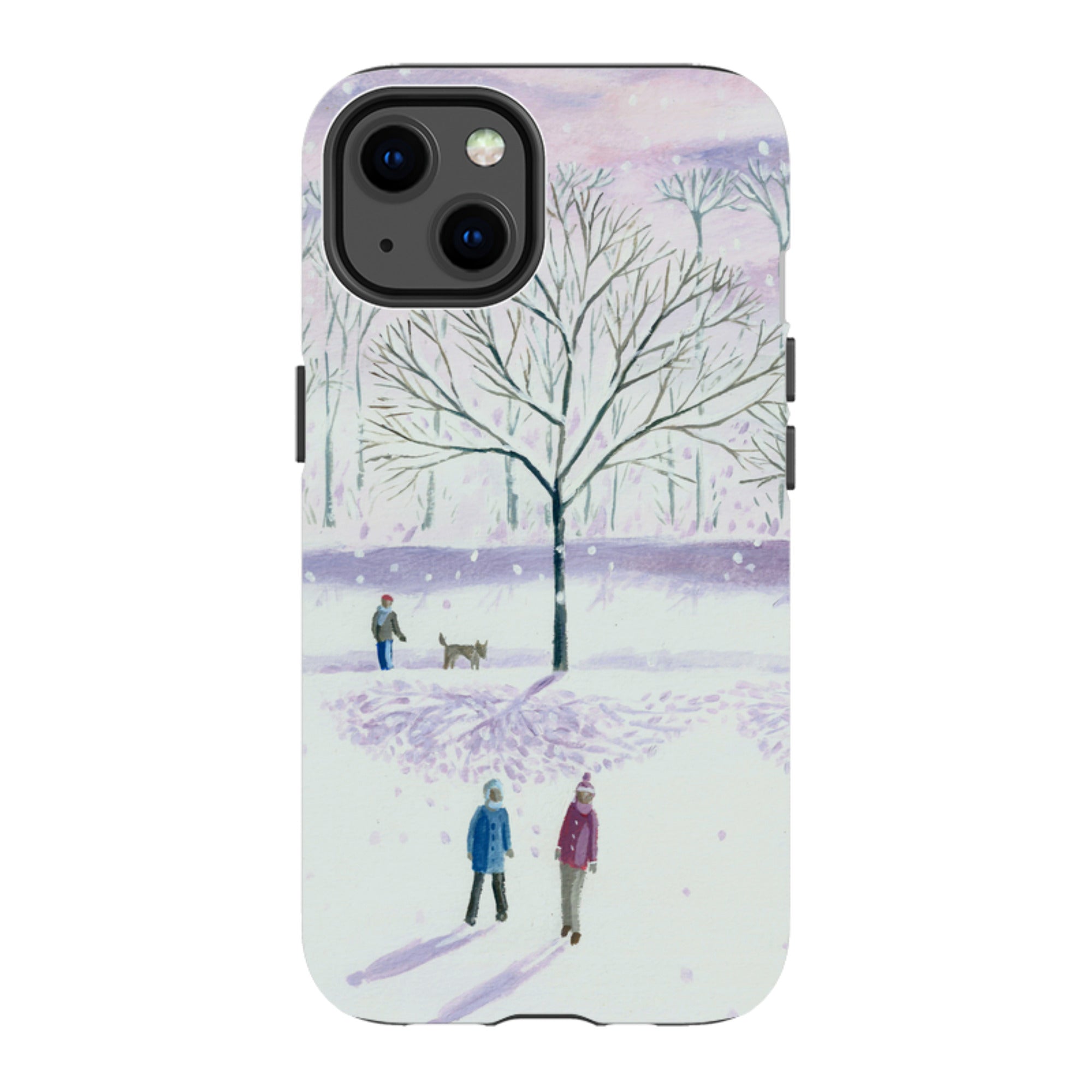 iPhone MagSafe Tough Case - Xmas Park By Mary Stubberfield