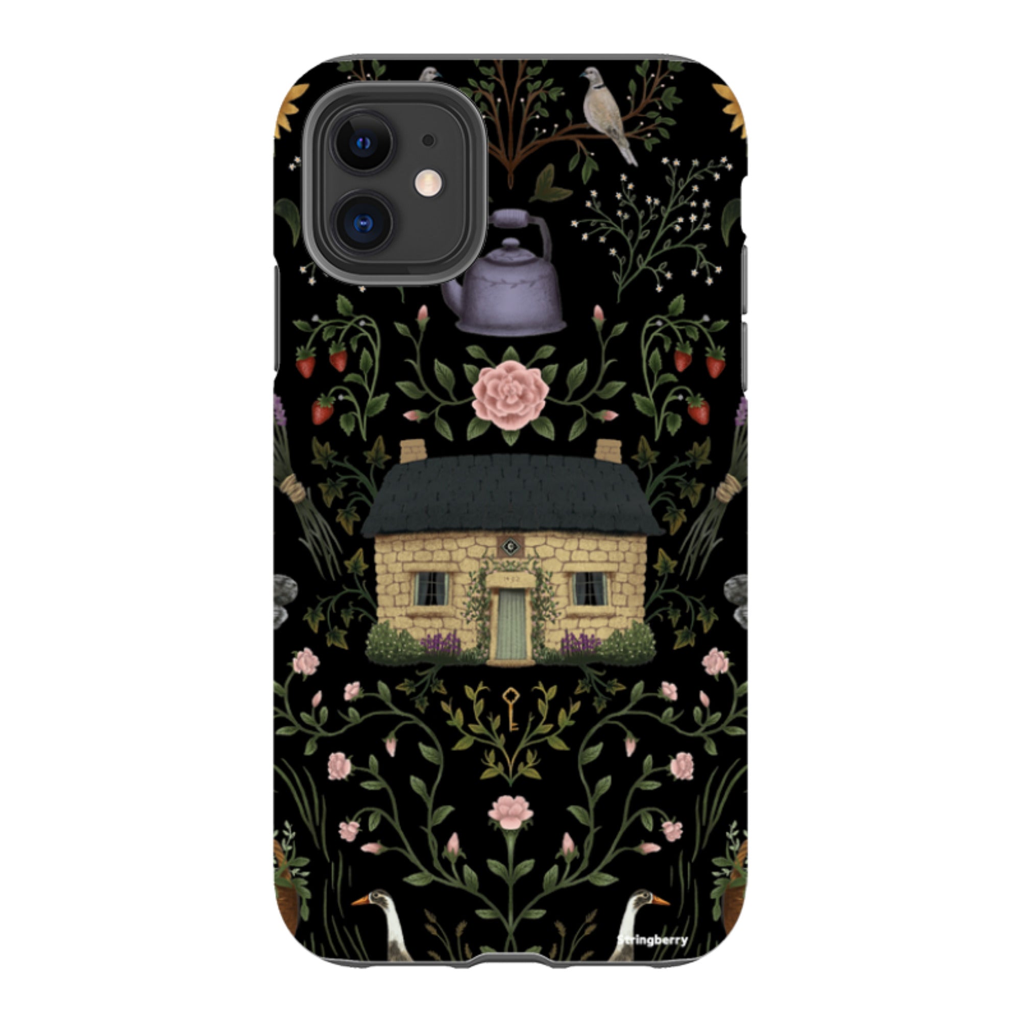 iPhone Tough Case - Cottage By Anna Stead