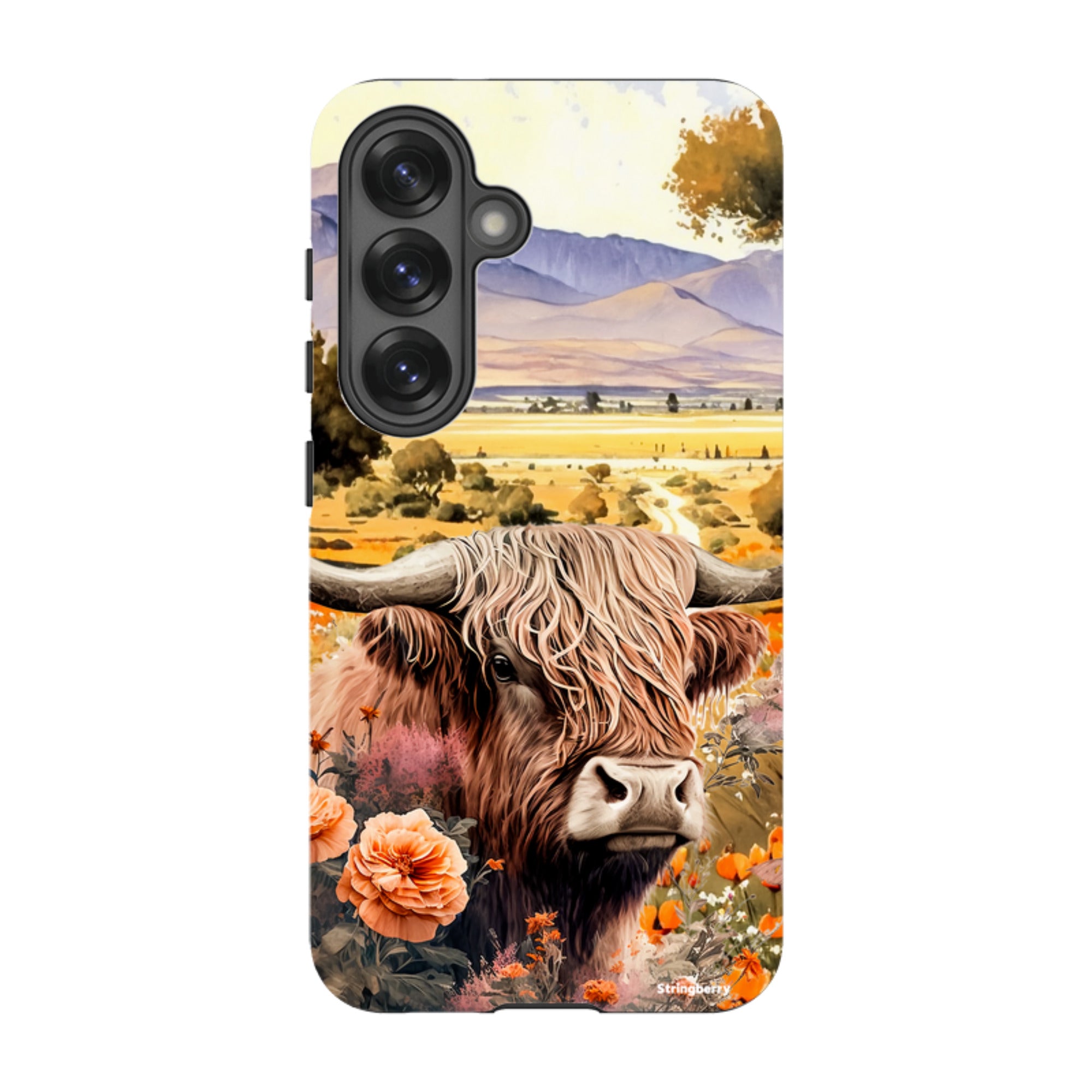 Samsung Tough Case - Highland Cow III