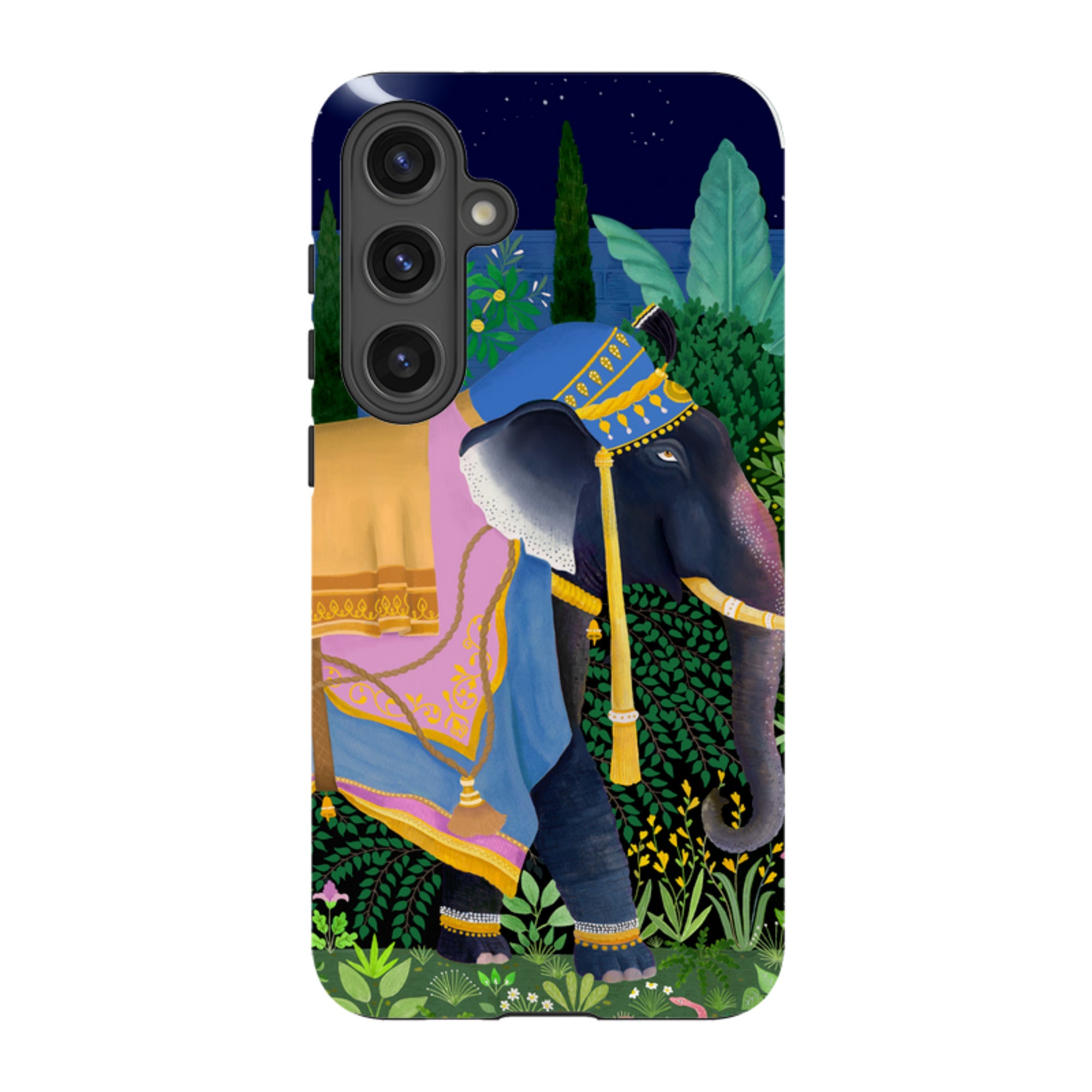 Samsung Tough Case - Indian Elephant By Bex Parkin