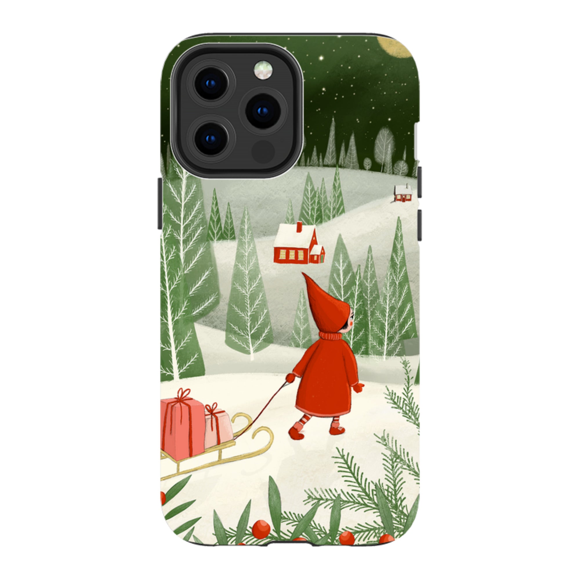 iPhone Tough Case - Christmas Night By Maja Lindberg