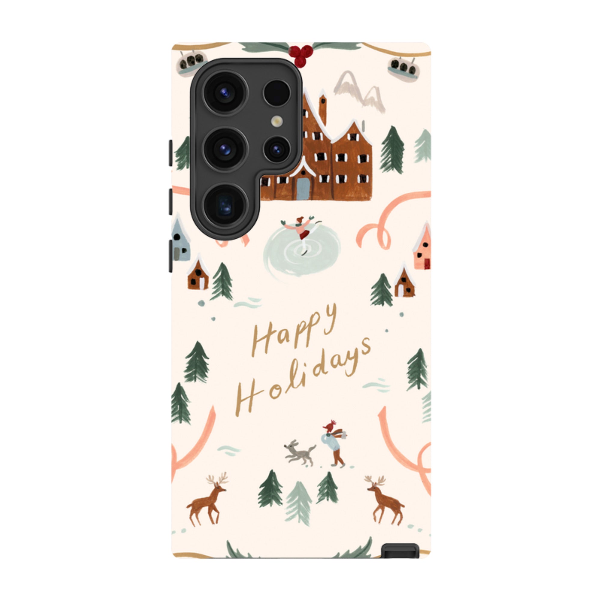 Samsung Tough Case - Happy Holidays By Bex Parkin