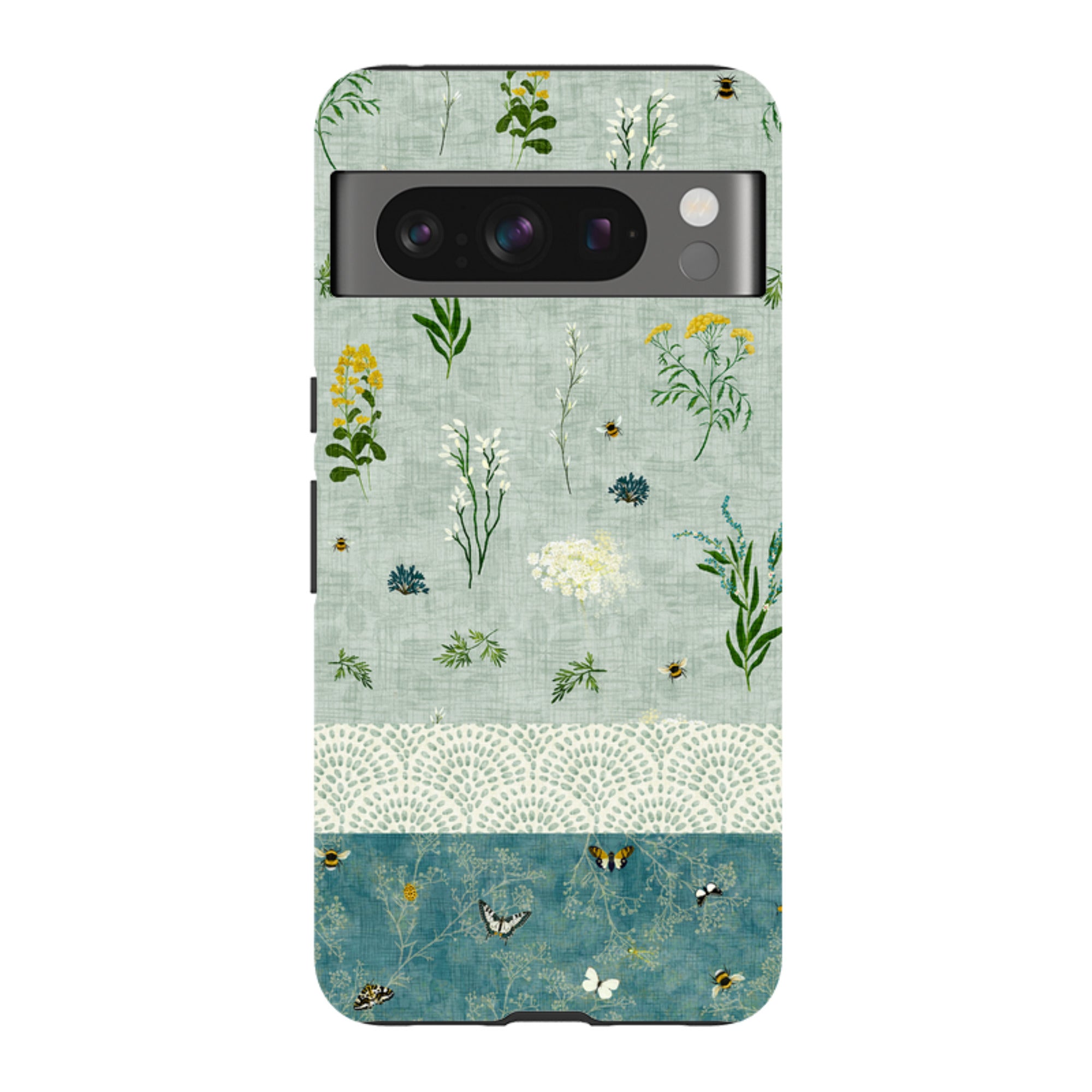 Google Tough Case - Song Bird Florals and Bees 2 By Katherine Quinn