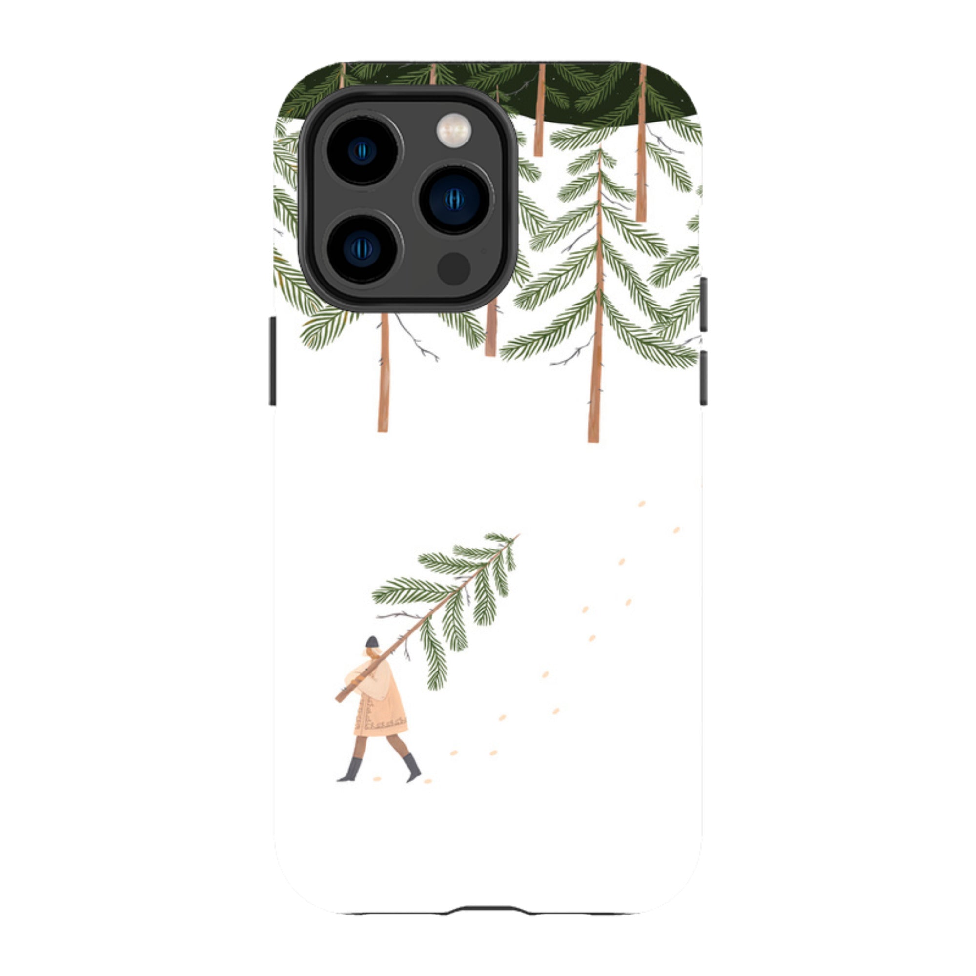 iPhone Tough Case - Coming Home For Christmas By Madalina Andronic
