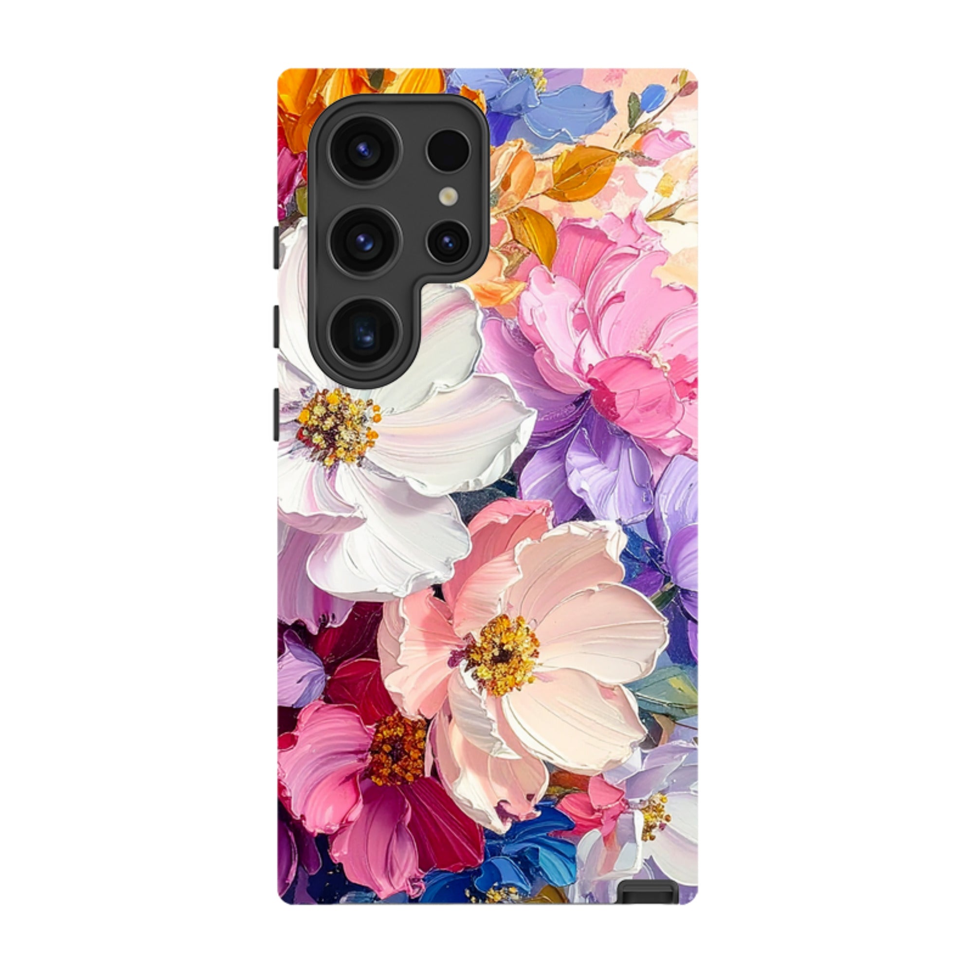 Samsung Tough Case - Summer Floral Saffron