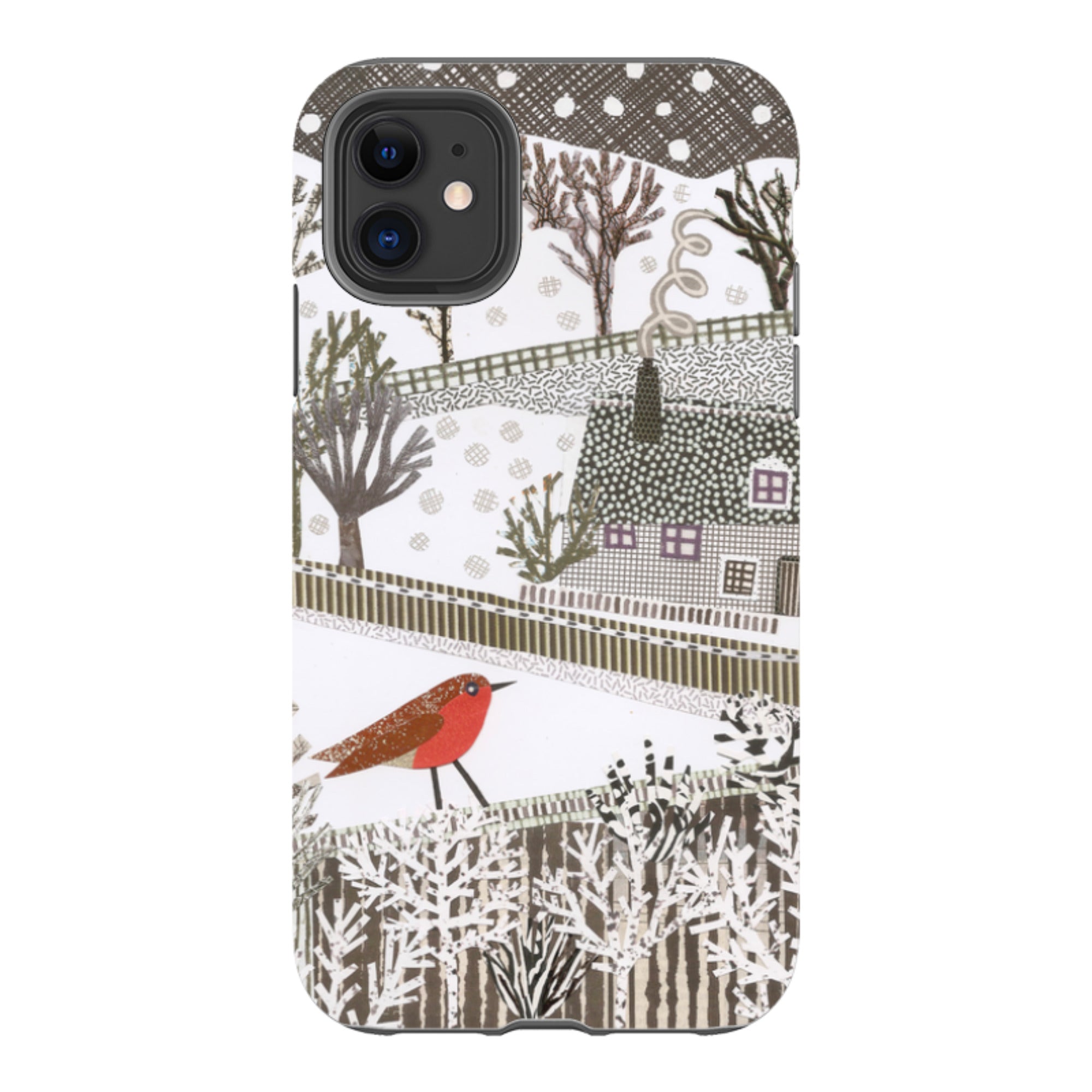 iPhone Tough Case - Robin Cottage By Jane Robbins