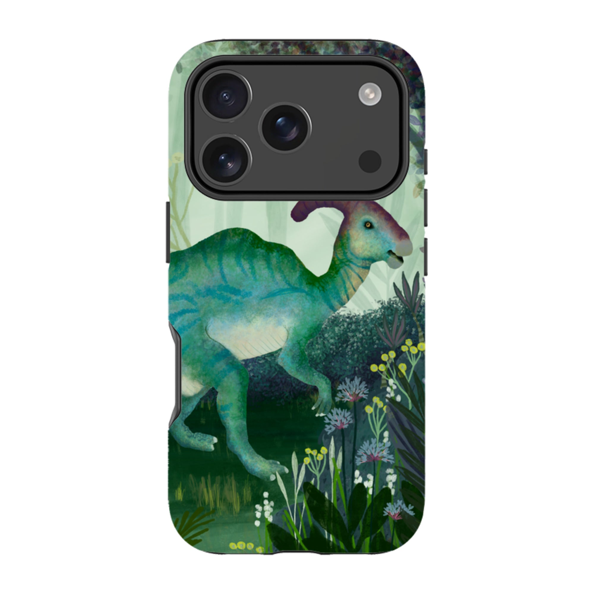 iPhone Tough Case - Dino Park III By Katherine Quinn
