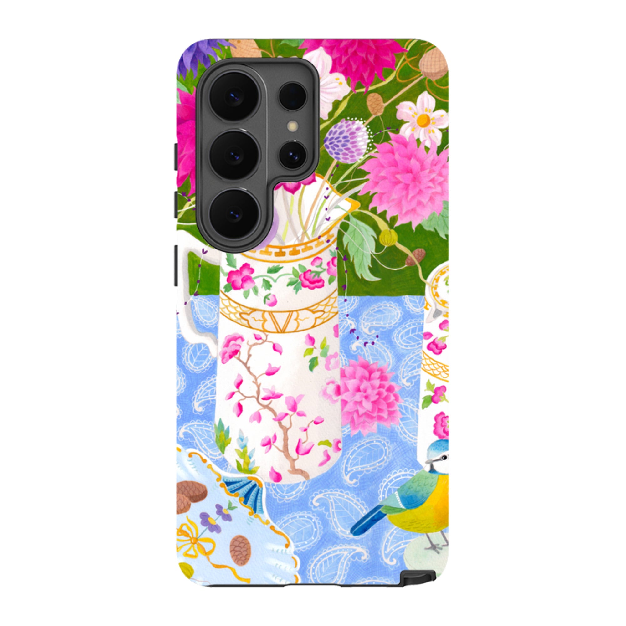 Samsung Tough Case - Dahlias By Bex Parkin