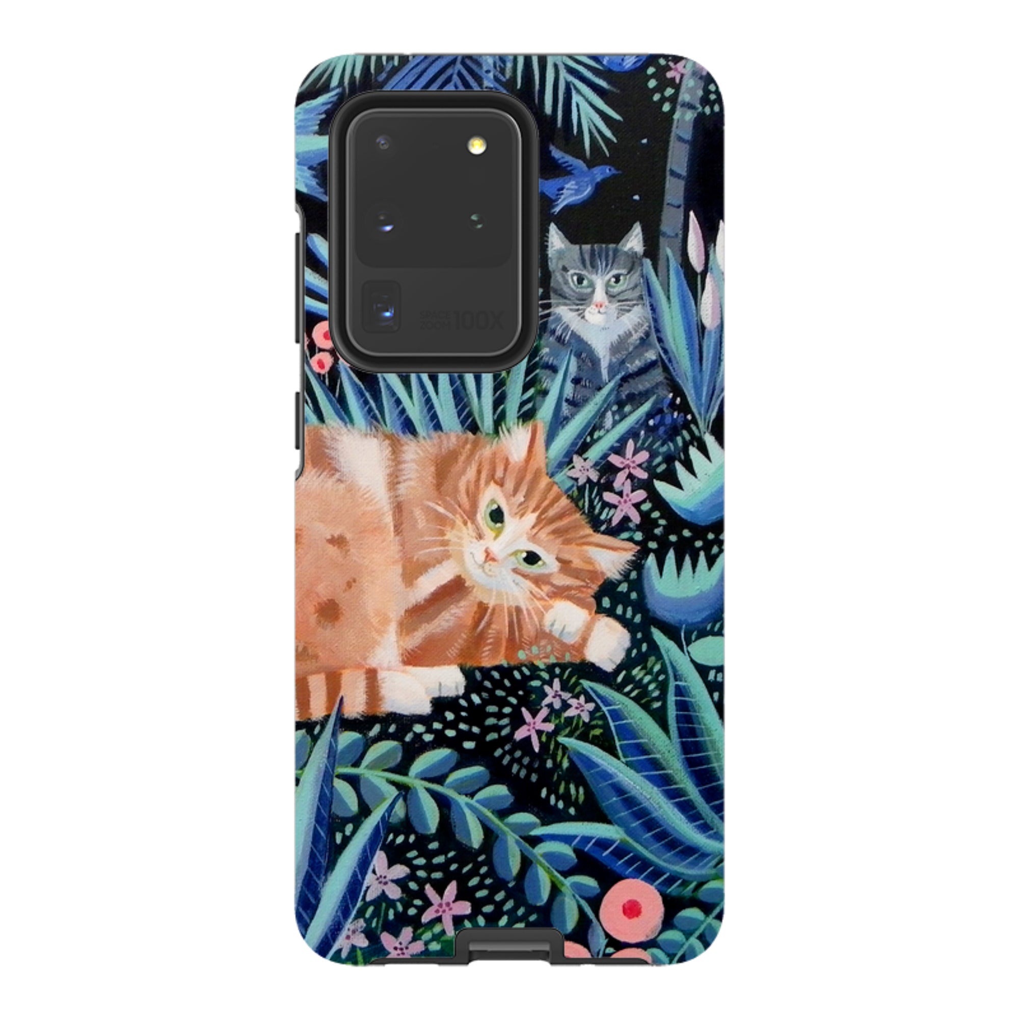 Samsung Tough Case - Night Cats By Mary Stubberfield