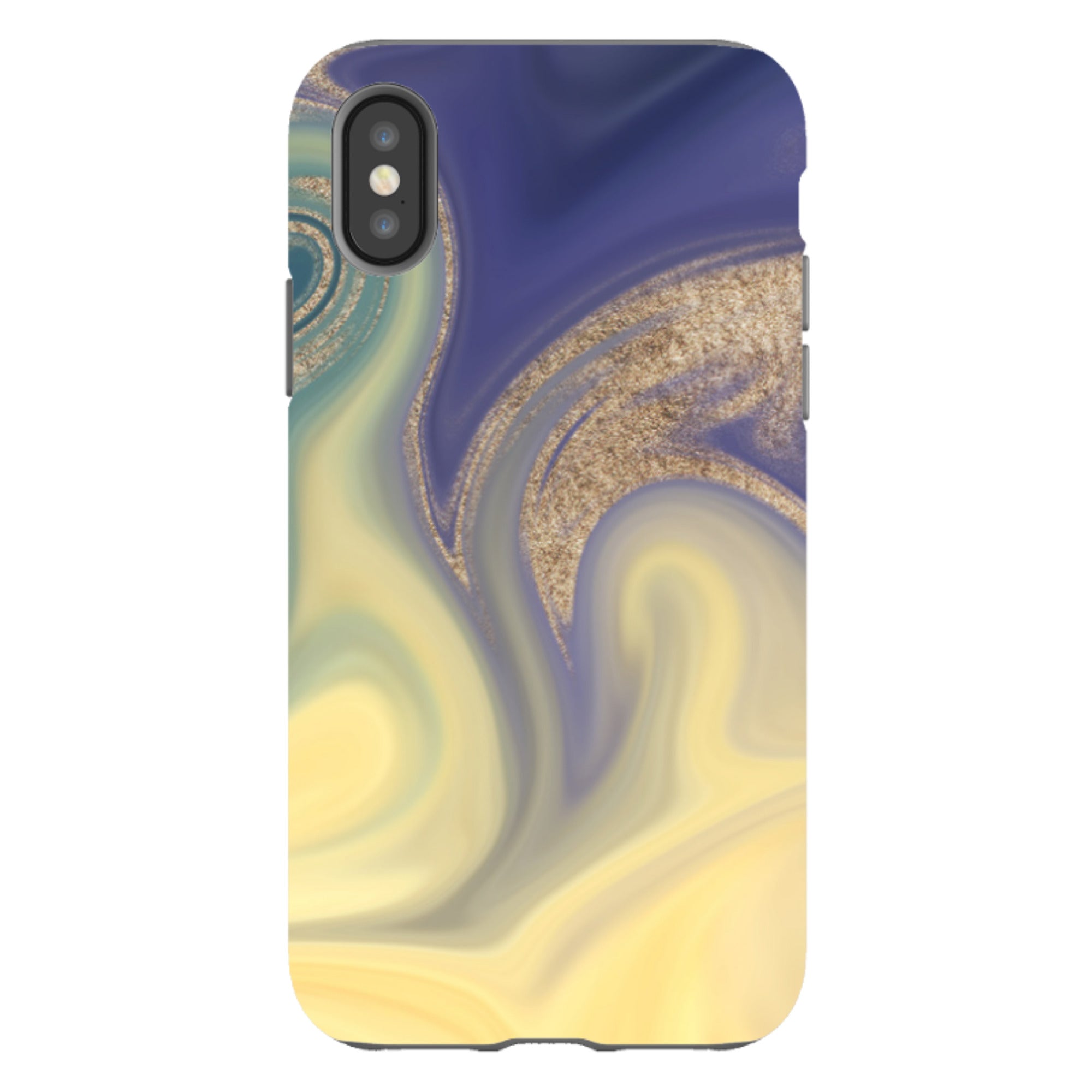 iPhone Tough Case - Amarillo (case does not glitter)