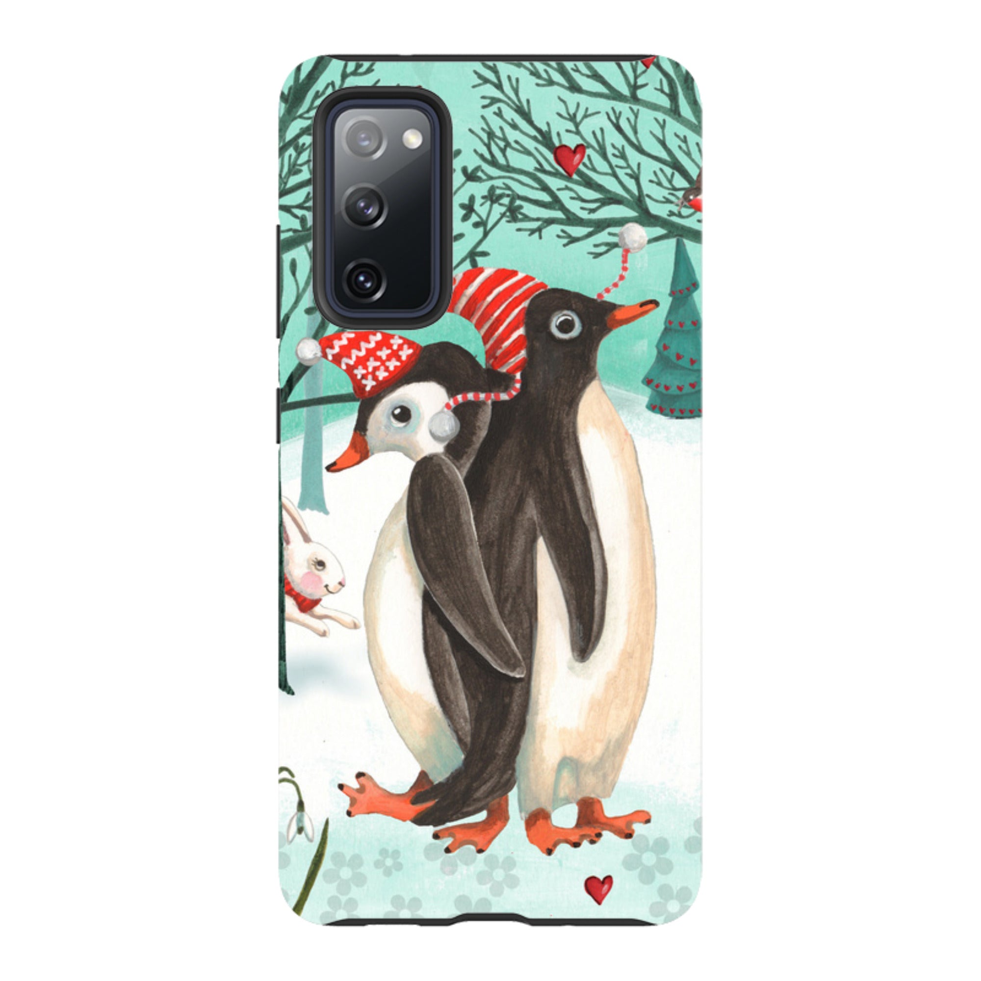 Samsung Tough Case - Winter Together By Caroline Bonne Muller