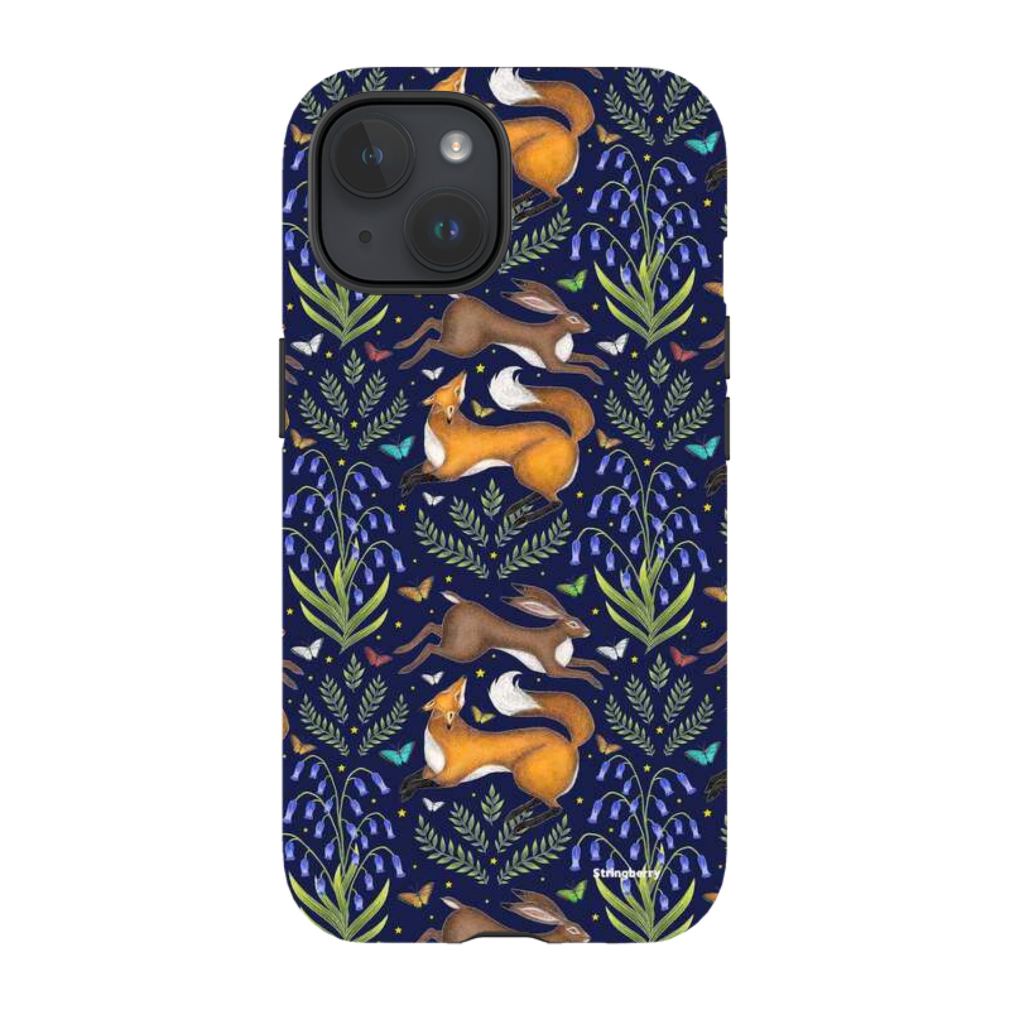 iPhone MagSafe Tough Case - Fox and Hare By Catherine Rowe
