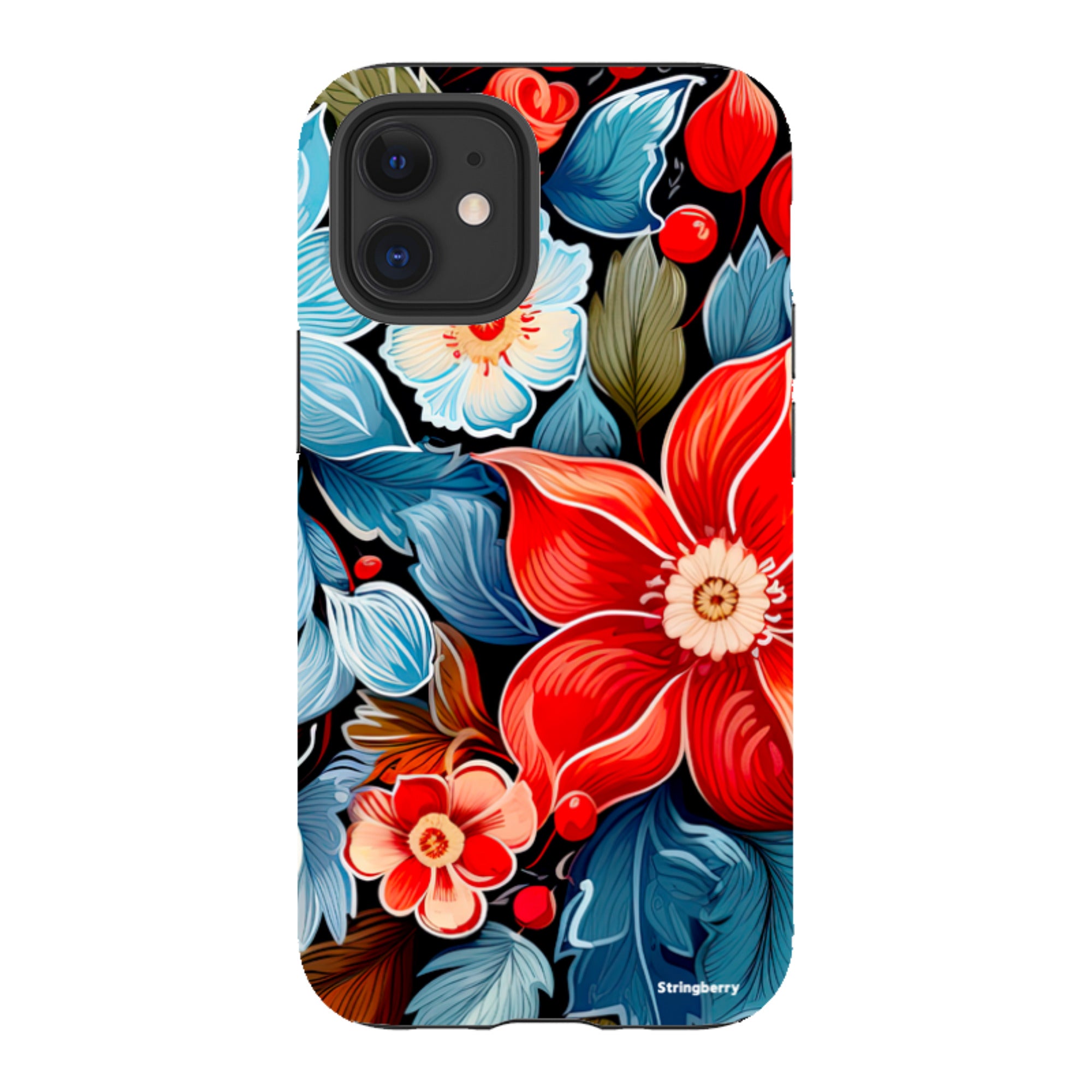 iPhone Tough Case - Red Bells