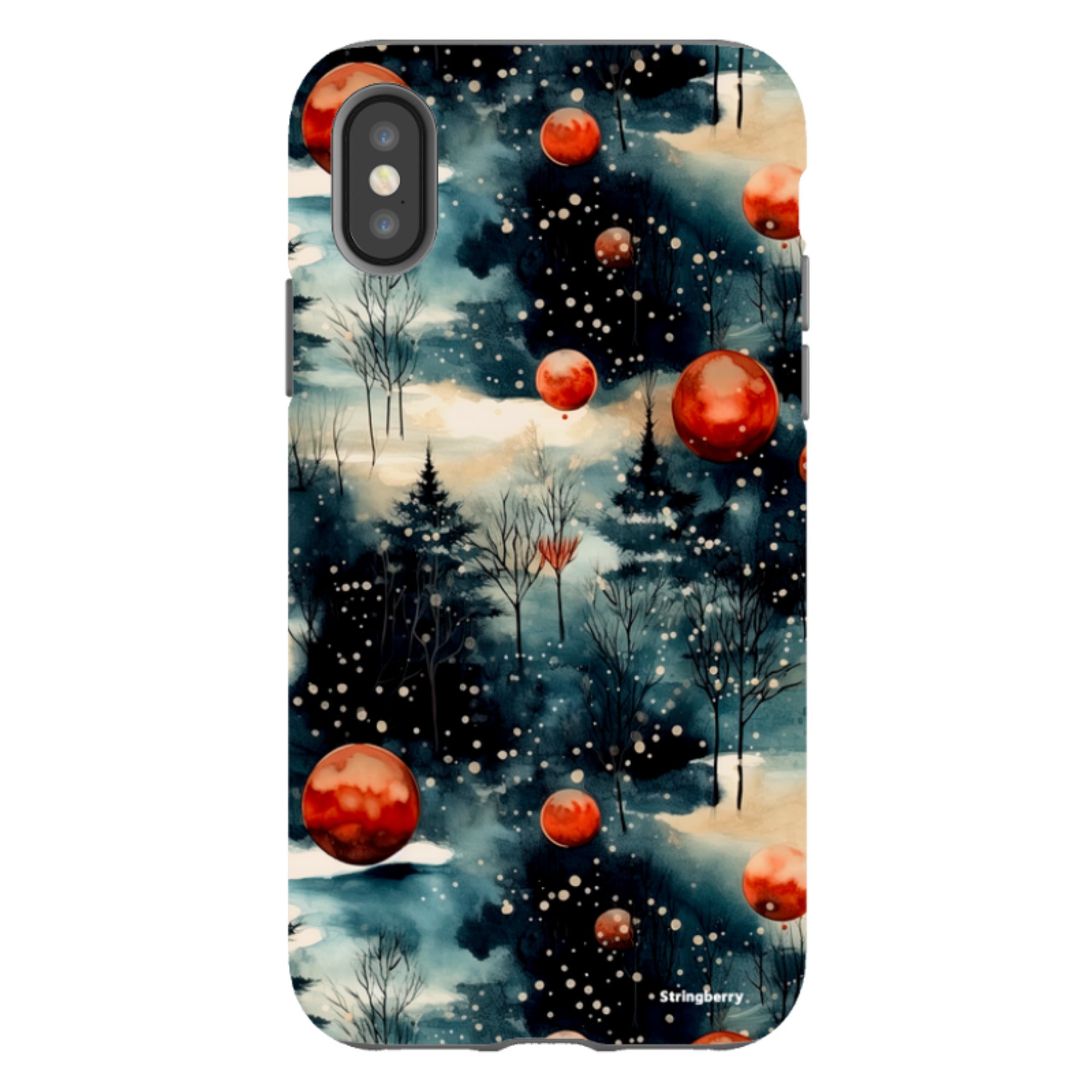 iPhone Tough Case - Bauble Forest IV