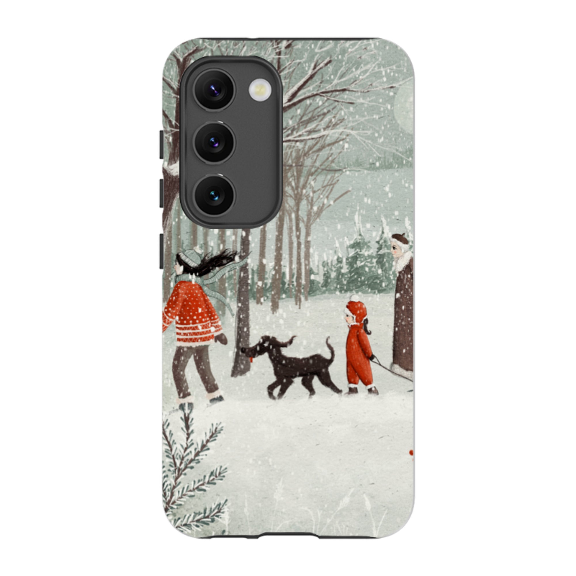Samsung Tough Case - Winter Walk By Maja Lindberg