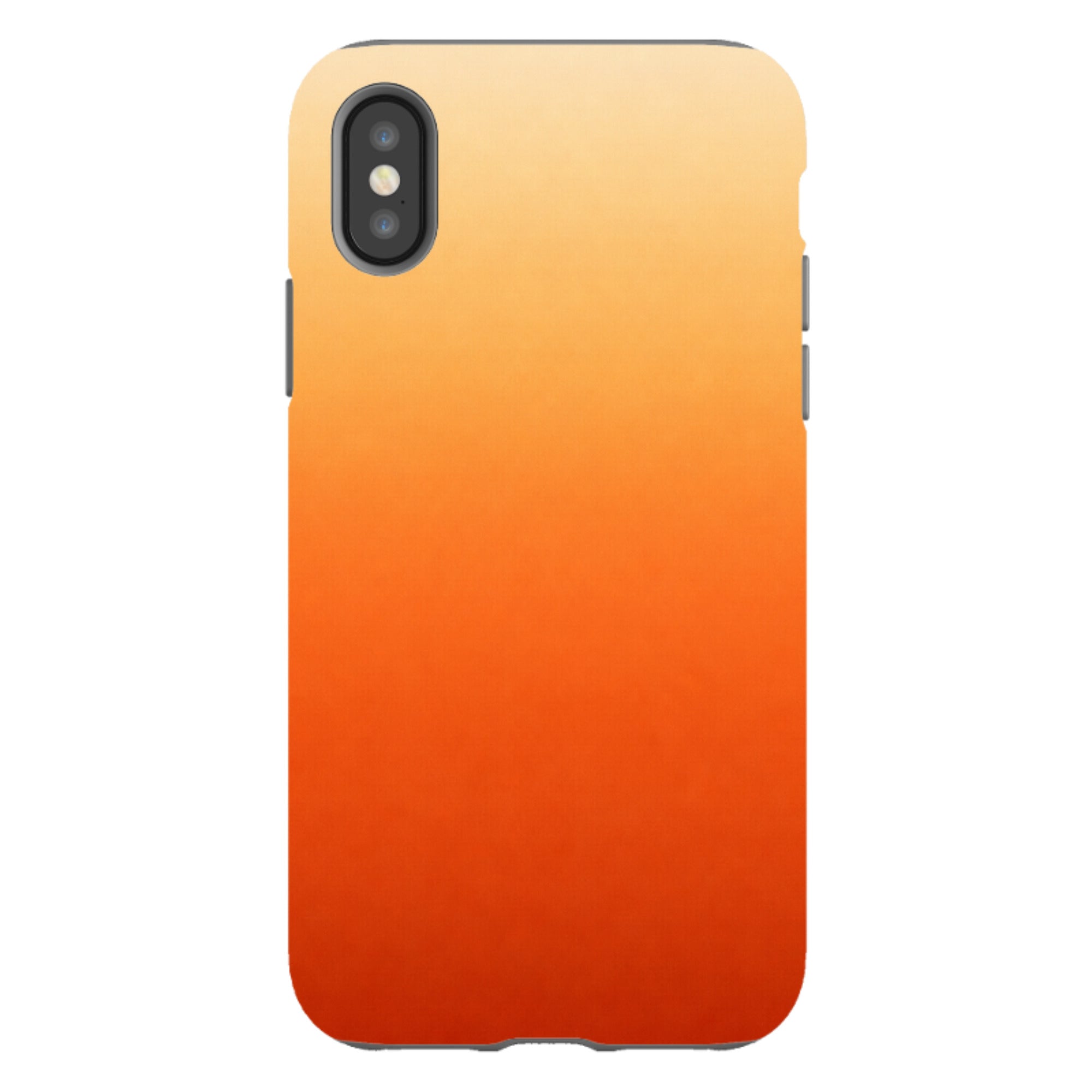 iPhone Tough Case - Orange Ombre