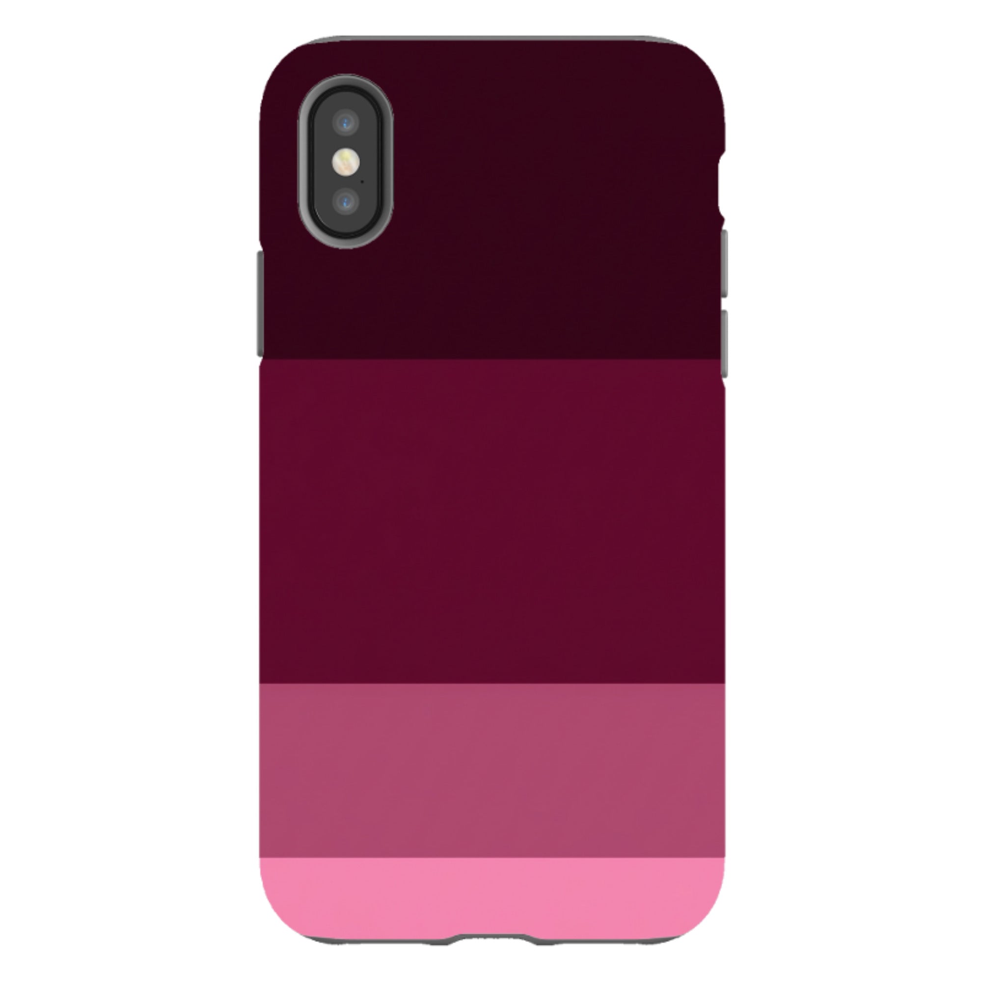 iPhone Tough Case - Burgundy Gradient