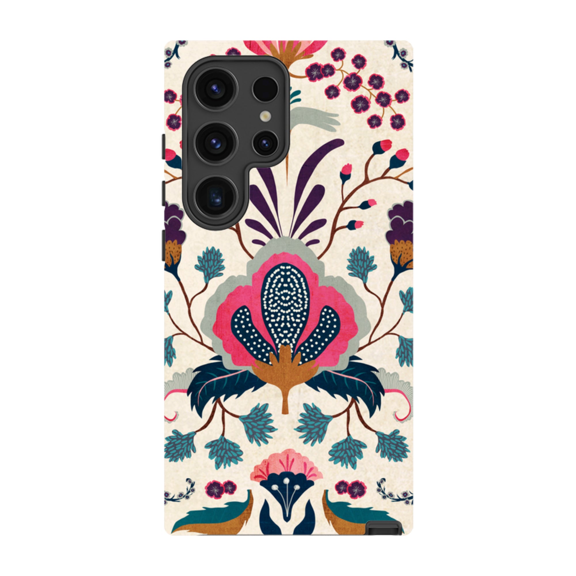 Samsung Tough Case - Folk Floral By Katherine Quinn